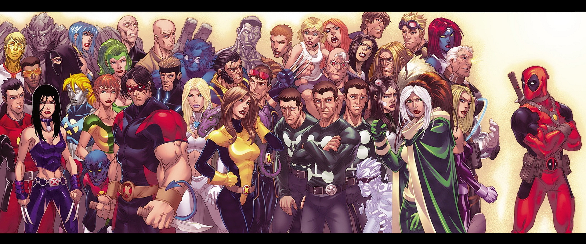 X-Men and Deadpool HD Wallpaper