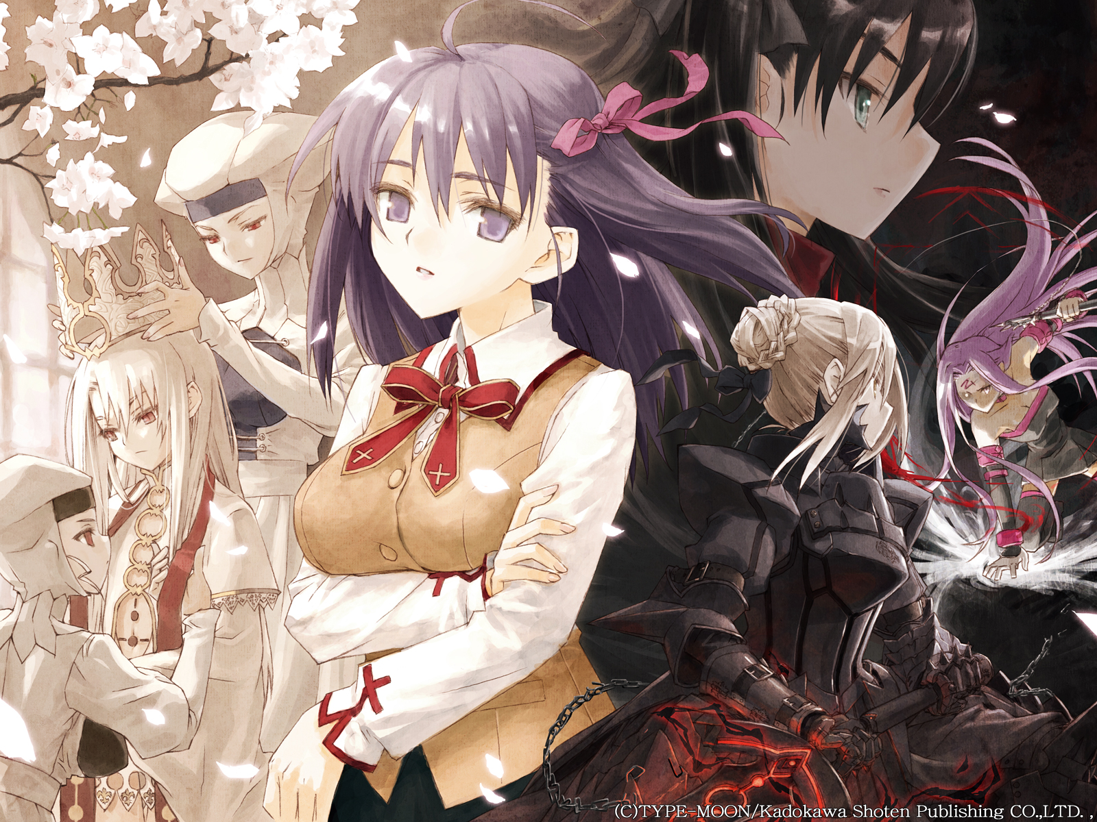 Characters from Fate/stay night HD Wallpaper