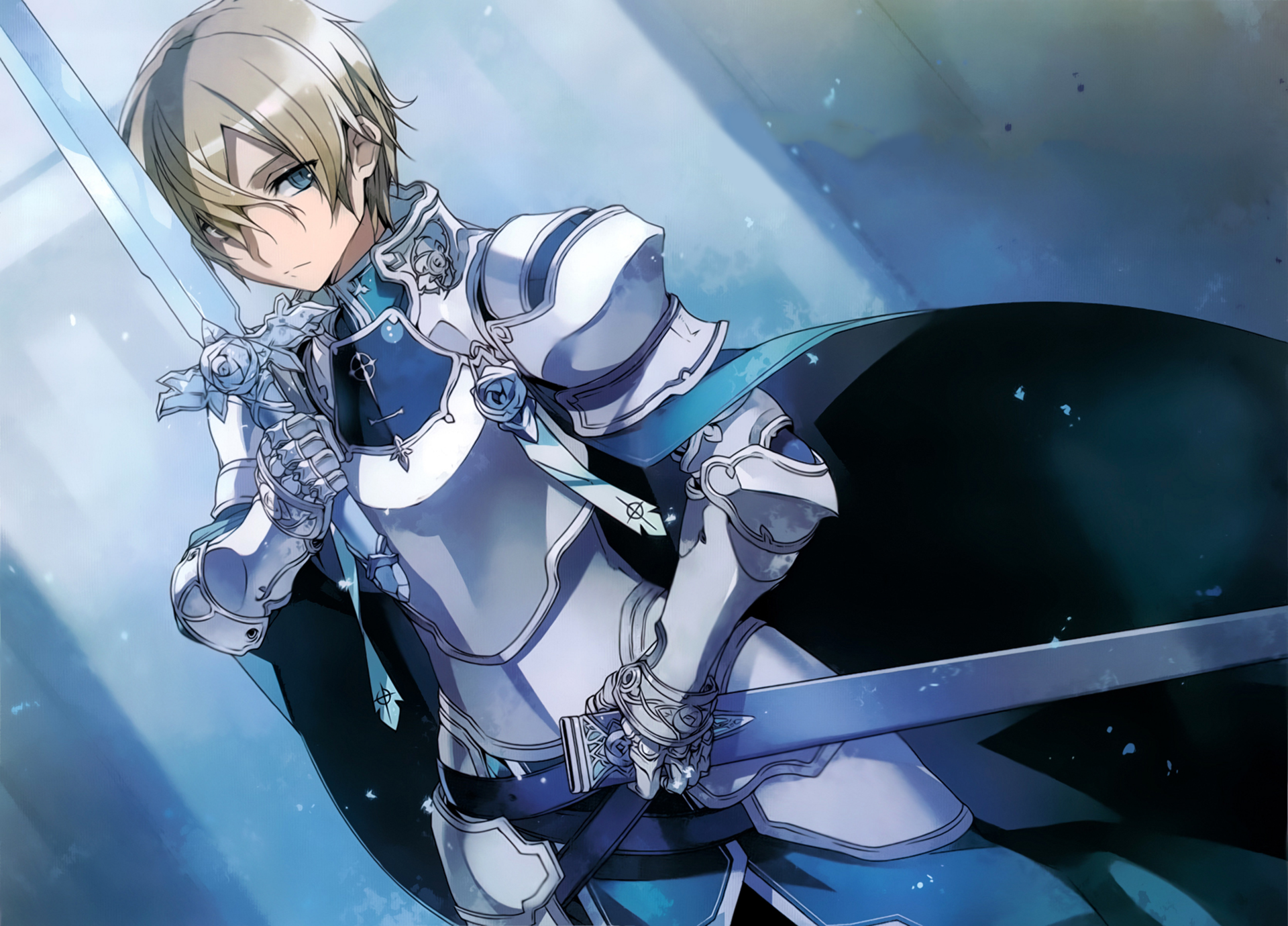 Eugeo from Sword Art Online holding a sword HD Wallpaper