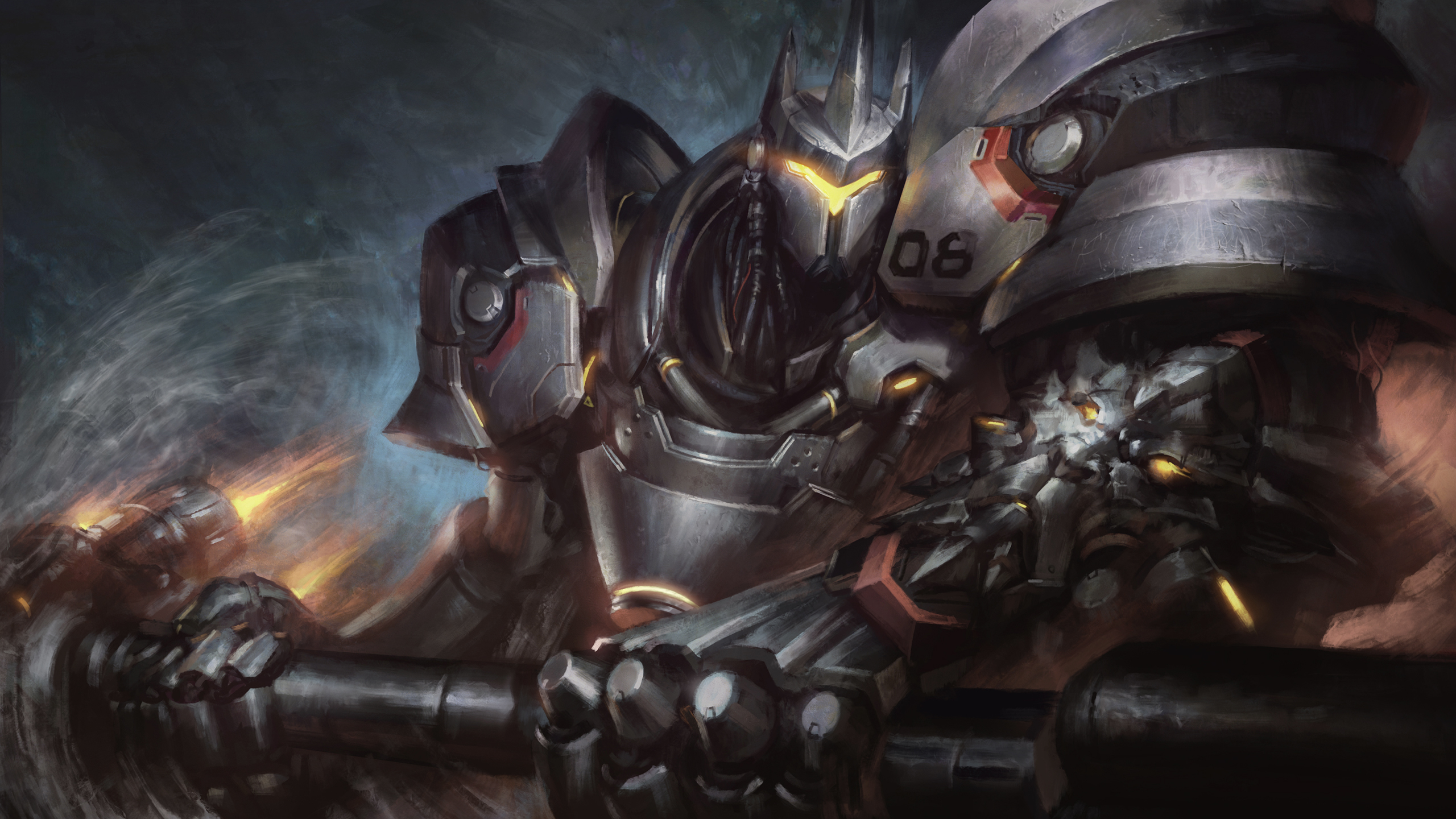Reinhardt from Overwatch HD Wallpaper