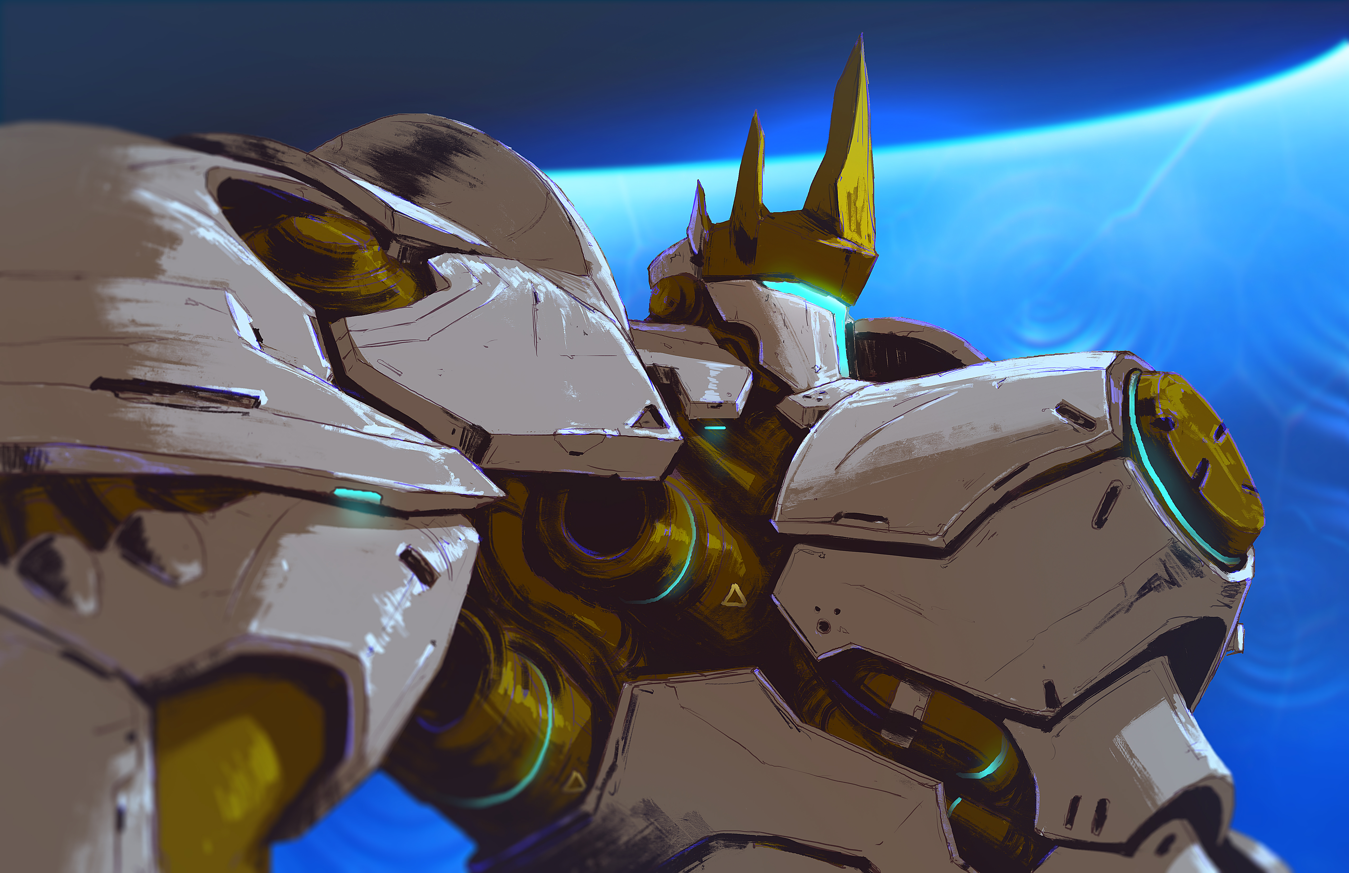 Reinhardt from Overwatch HD Wallpaper