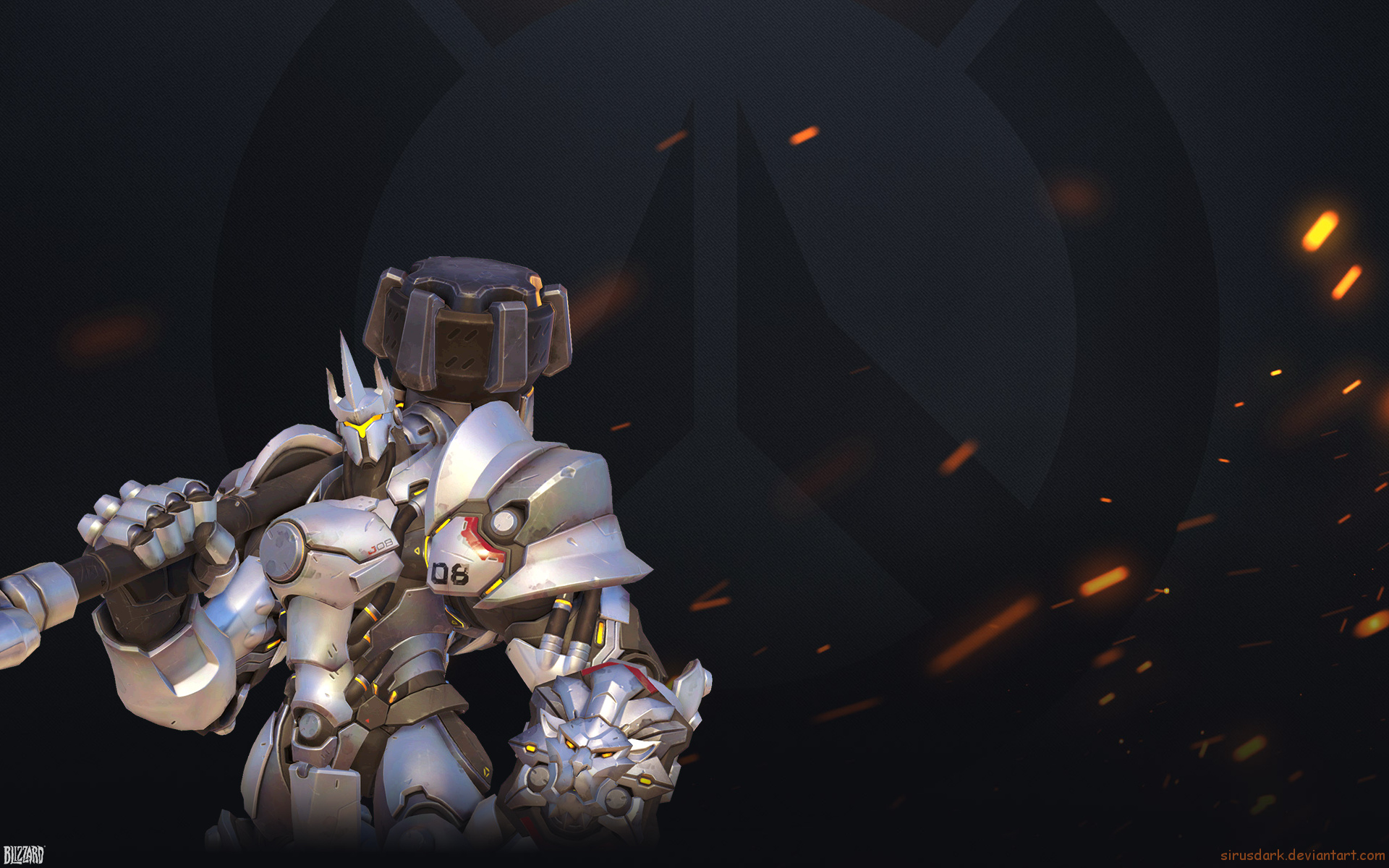 Reinhardt from Overwatch HD Wallpaper