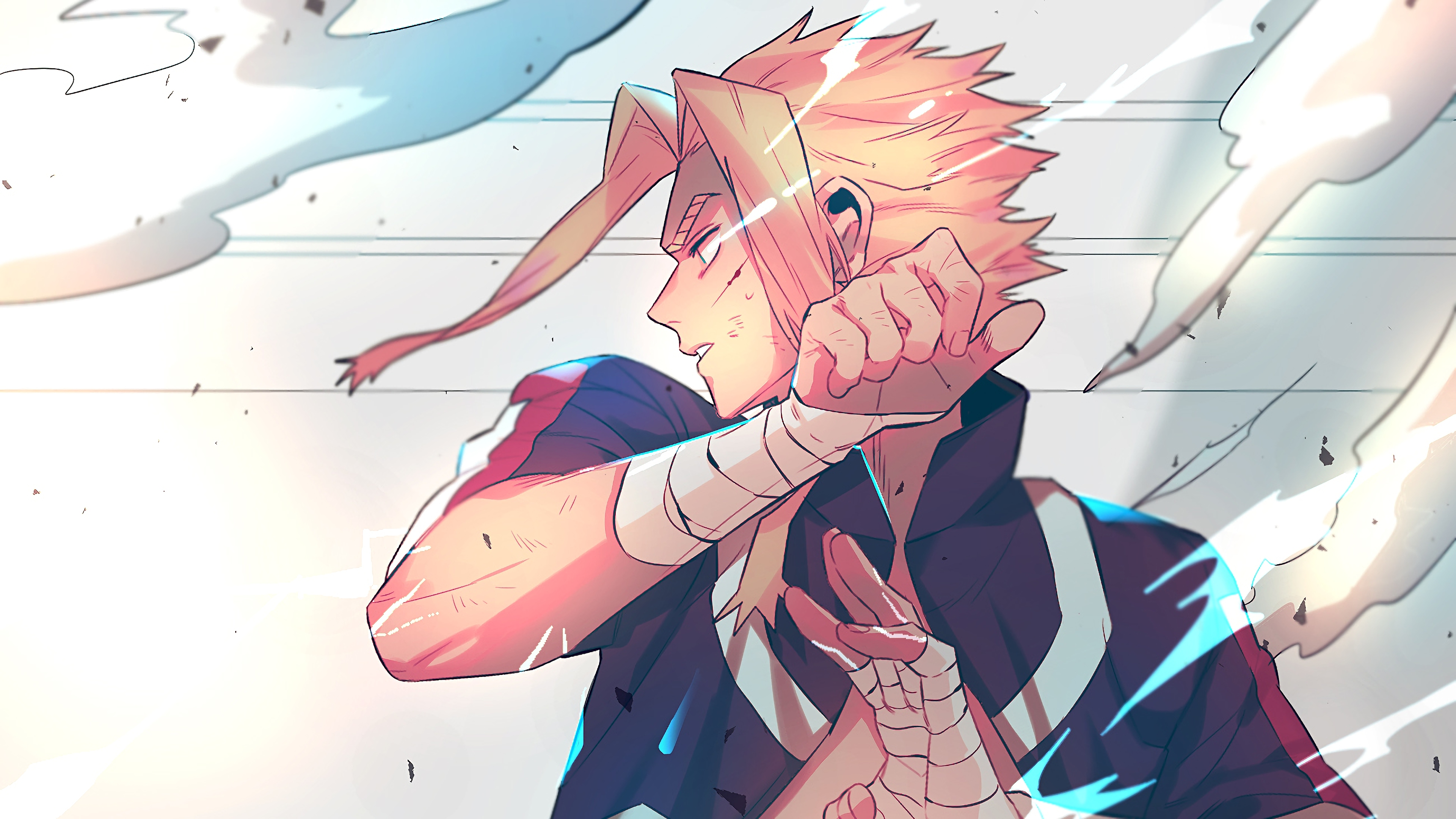 Toshinori Yagi from My Hero Academia HD Wallpaper
