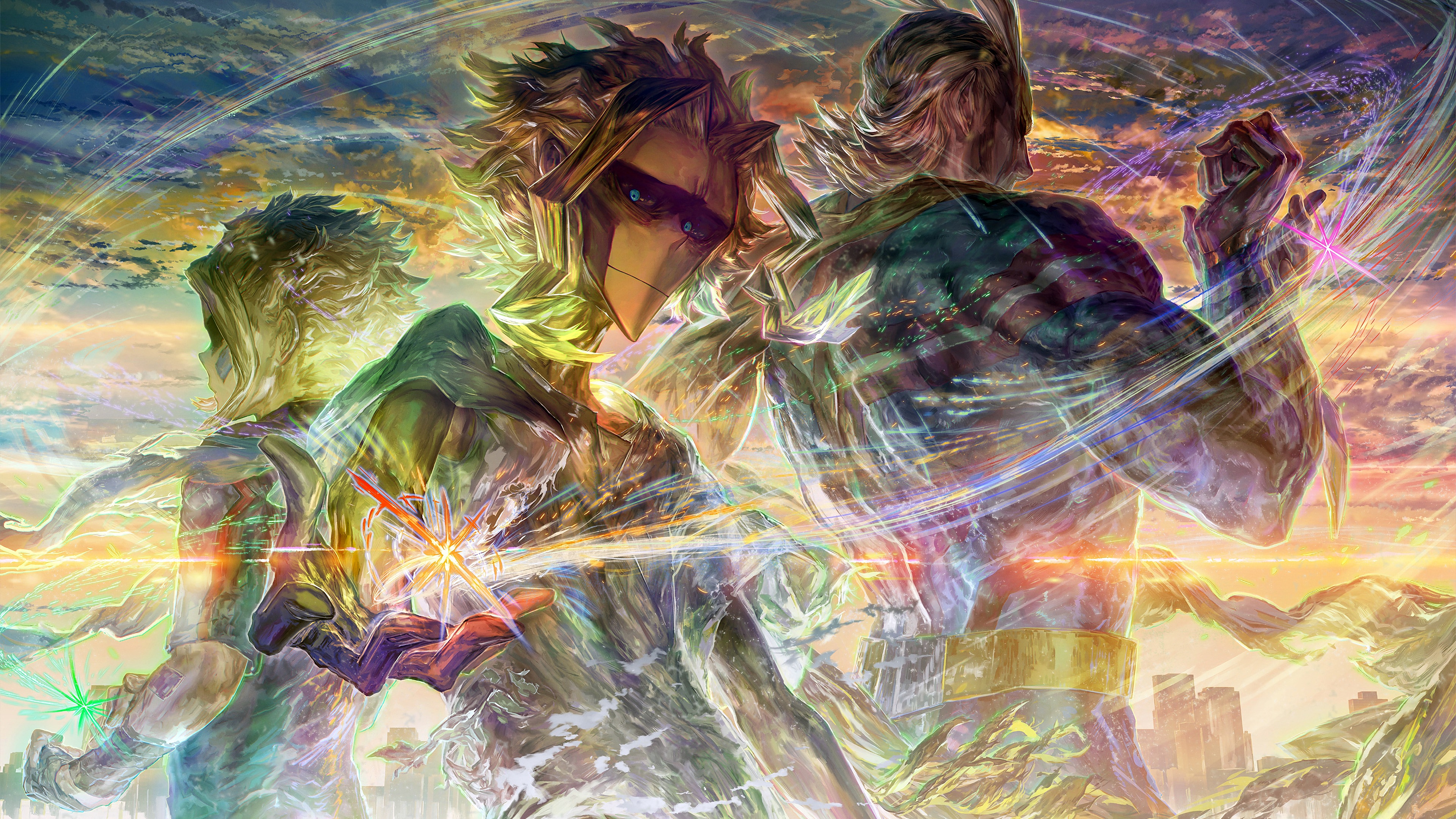 All Might from My Hero Academia HD Wallpaper