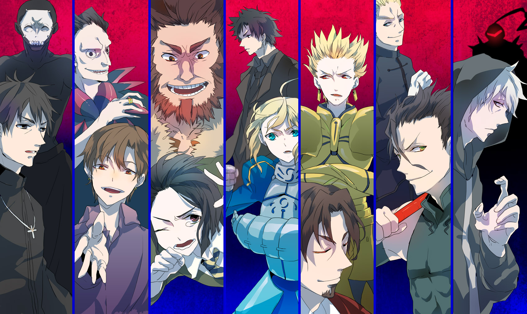 Characters from Fate/Zero HD Wallpaper