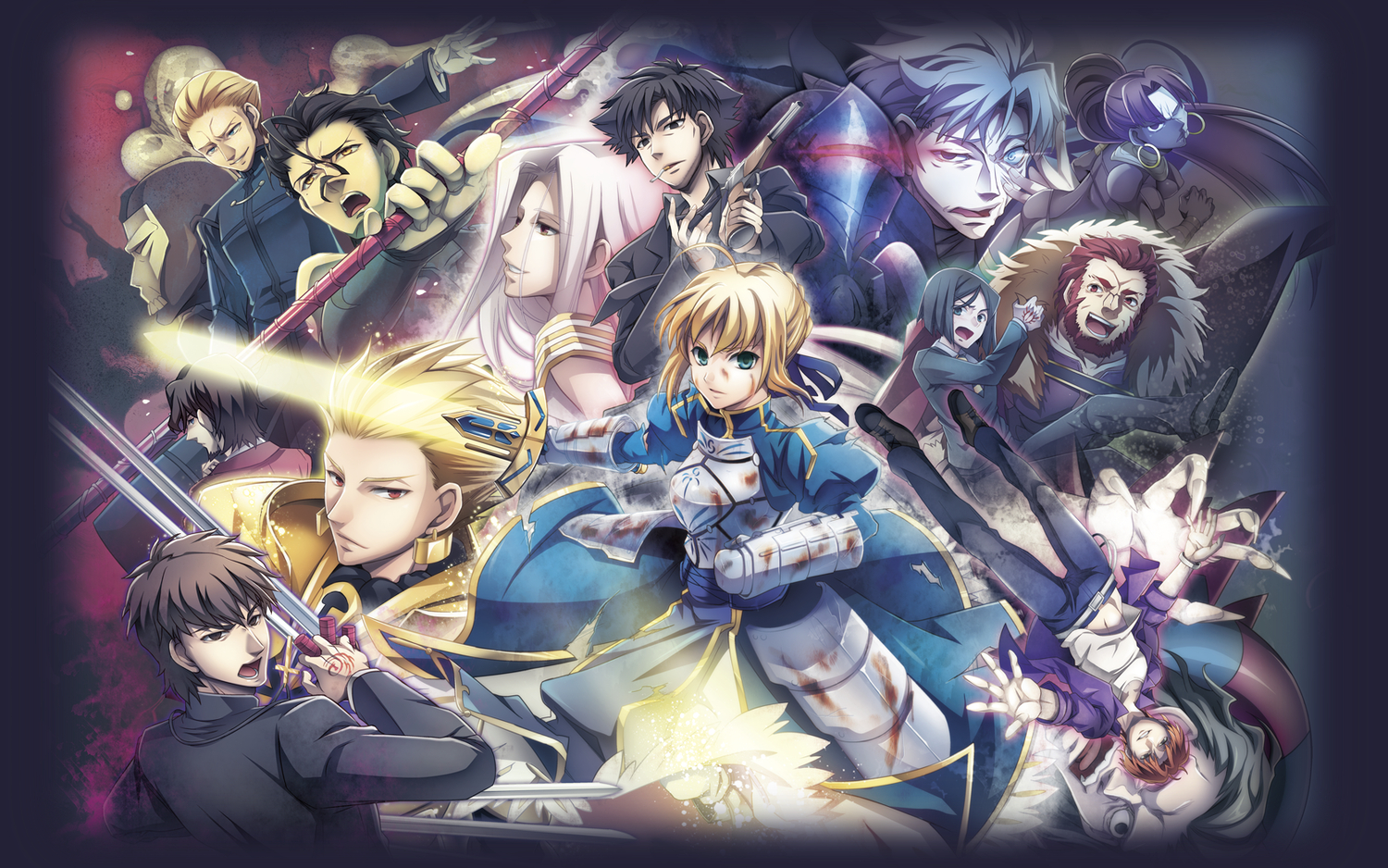 Characters from Fate/stay night HD Wallpaper