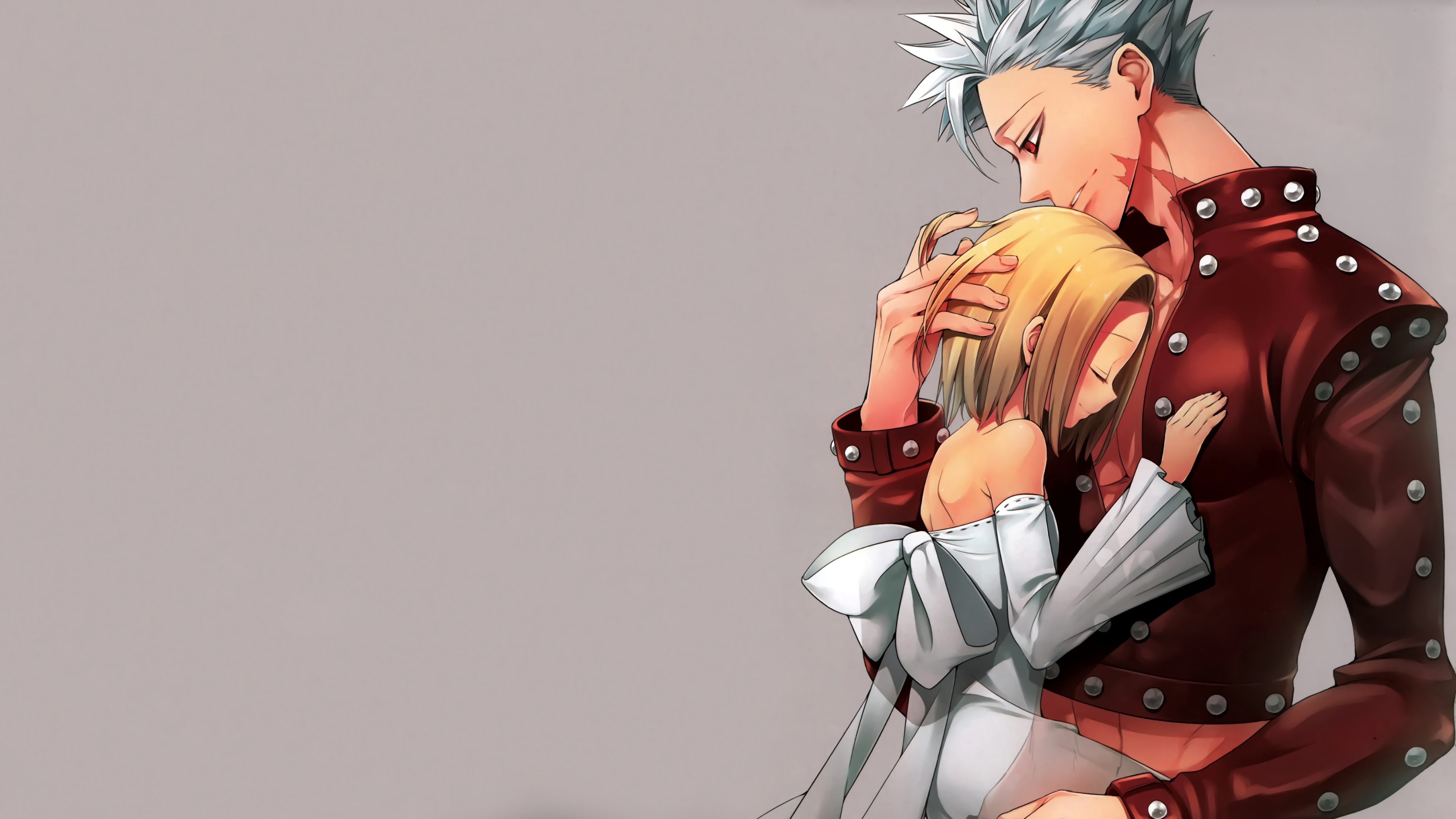Ban and Elaine from The Seven Deadly Sins HD Wallpaper