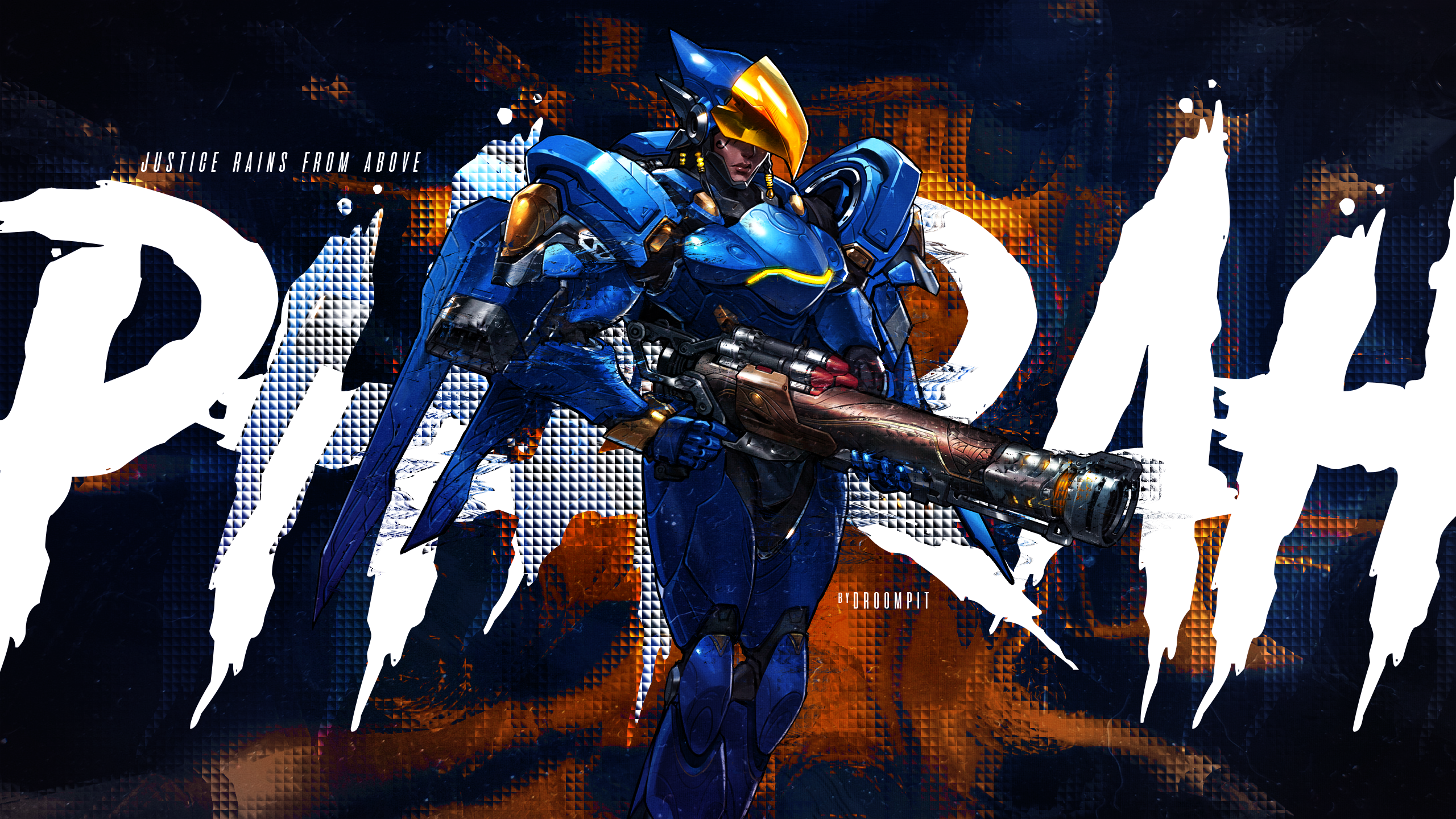 Pharah from Overwatch HD Wallpaper