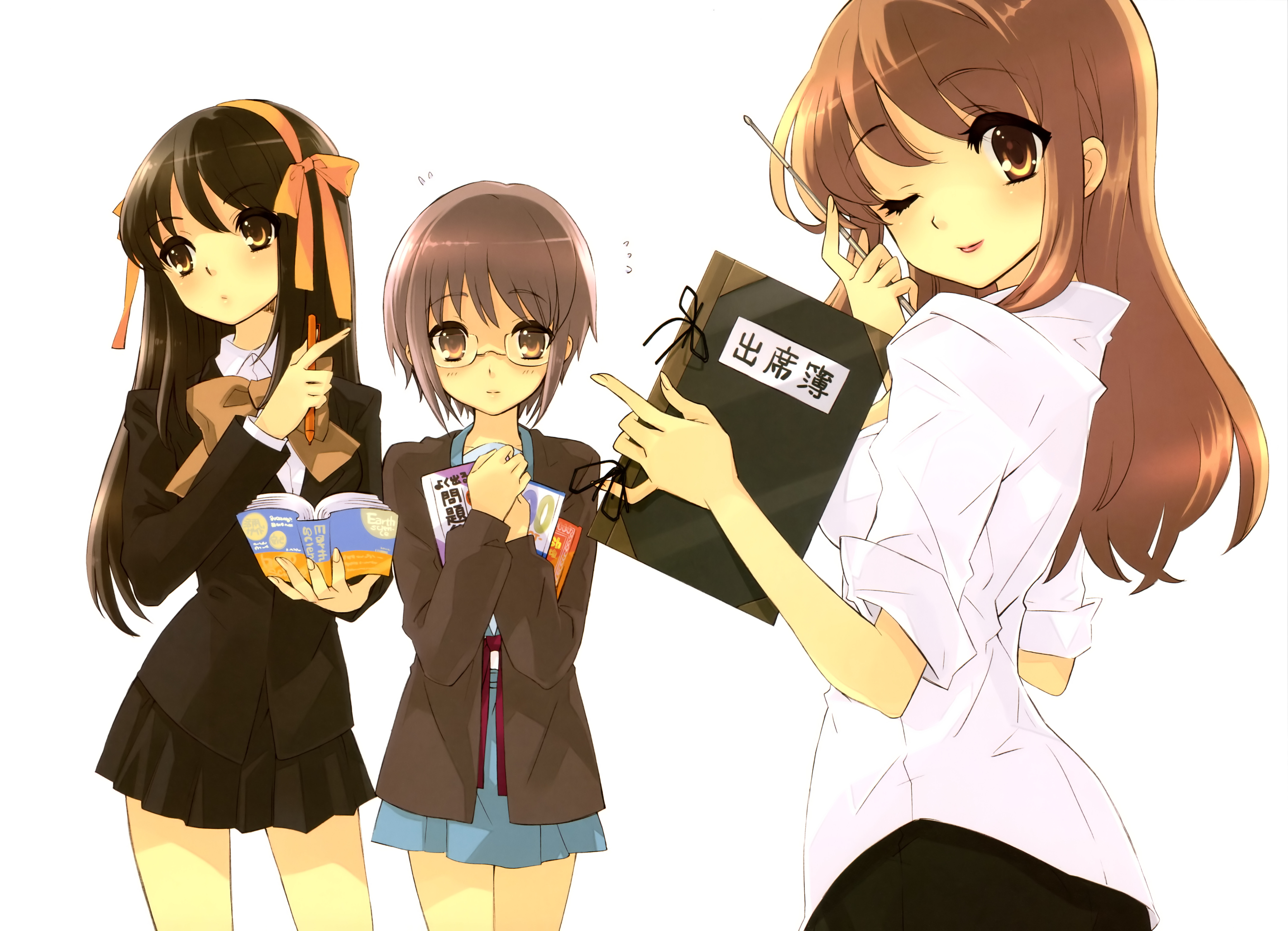 Mikuru Asahina from The Melancholy of Haruhi Suzumiya HD Wallpaper