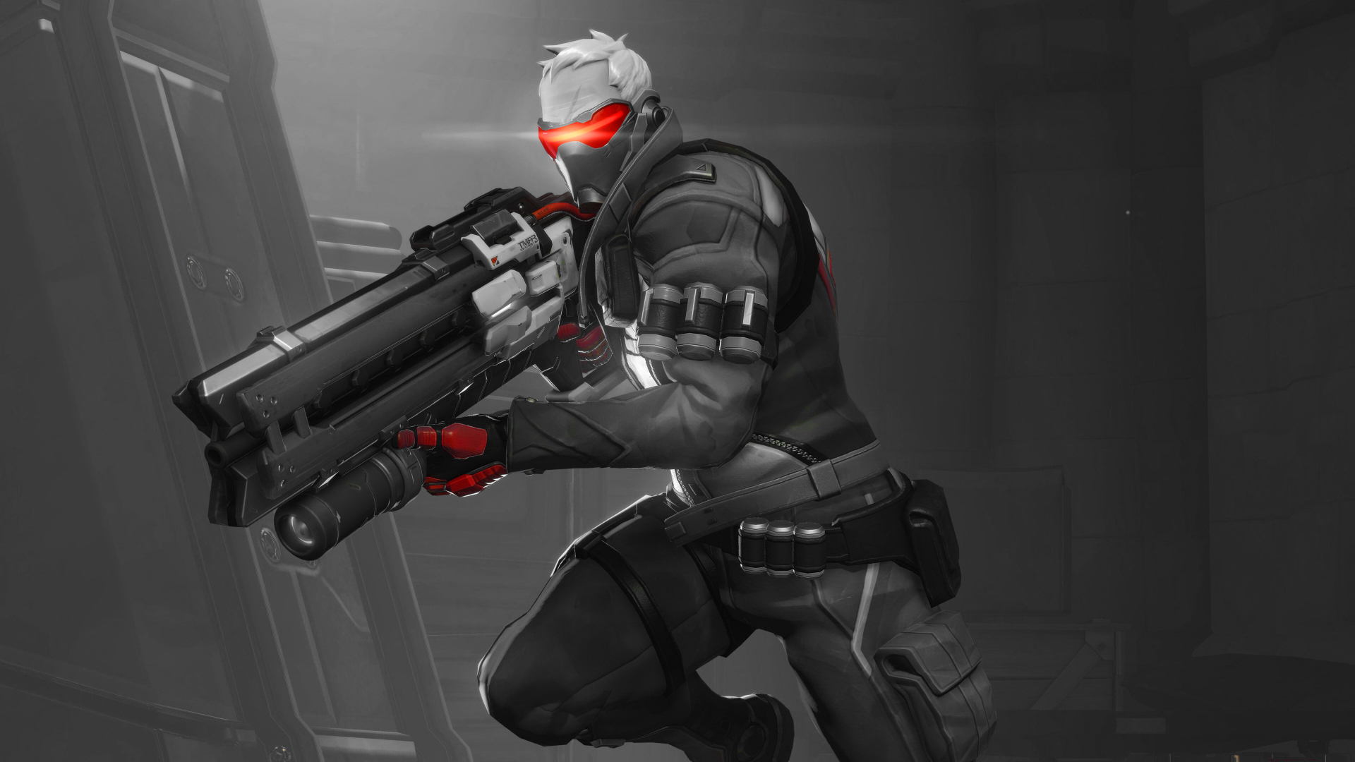 Soldier: 76 from Overwatch HD Wallpaper