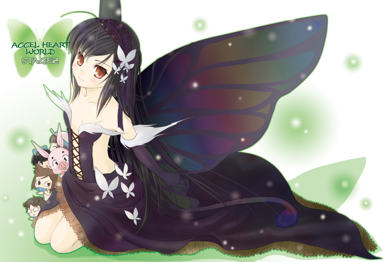 Kuroyukihime from Accel World HD Wallpaper