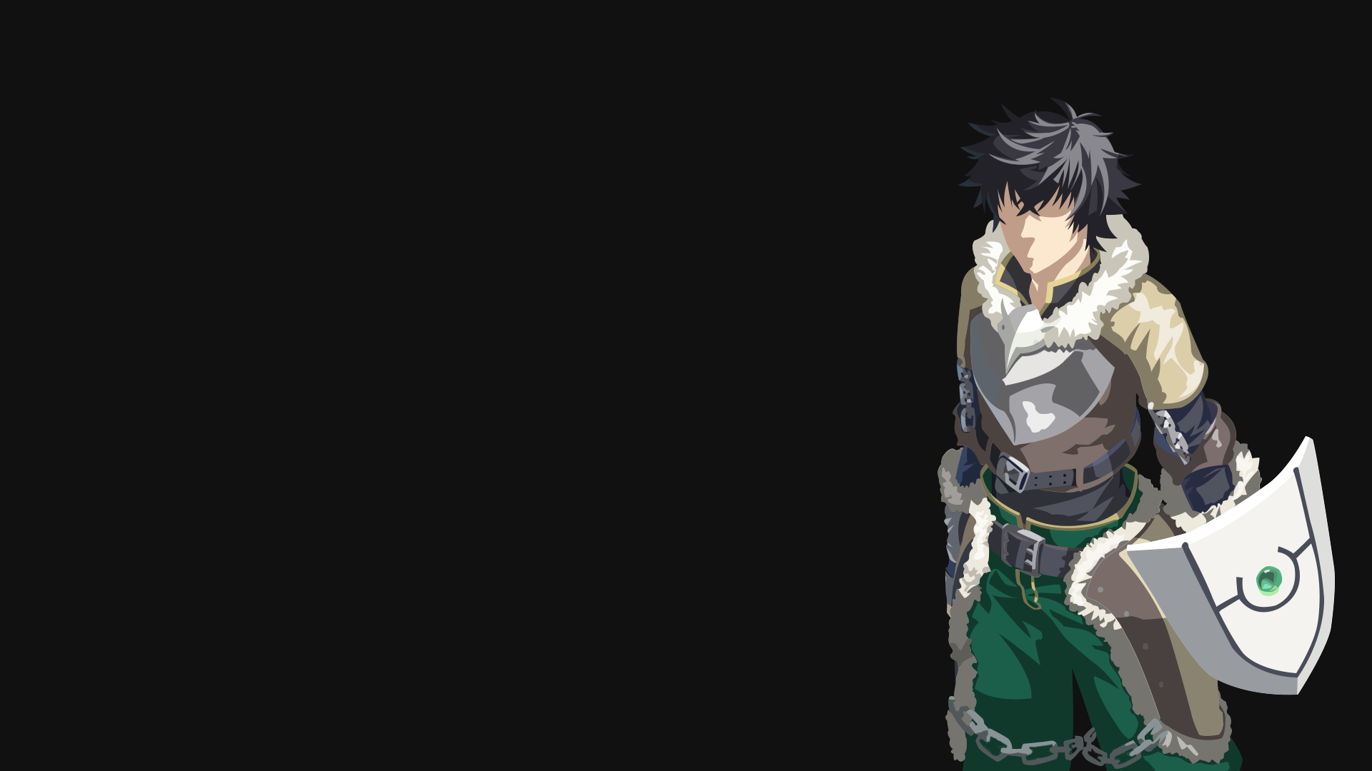 Naofumi Iwatani from The Rising of the Shield Hero HD Wallpaper