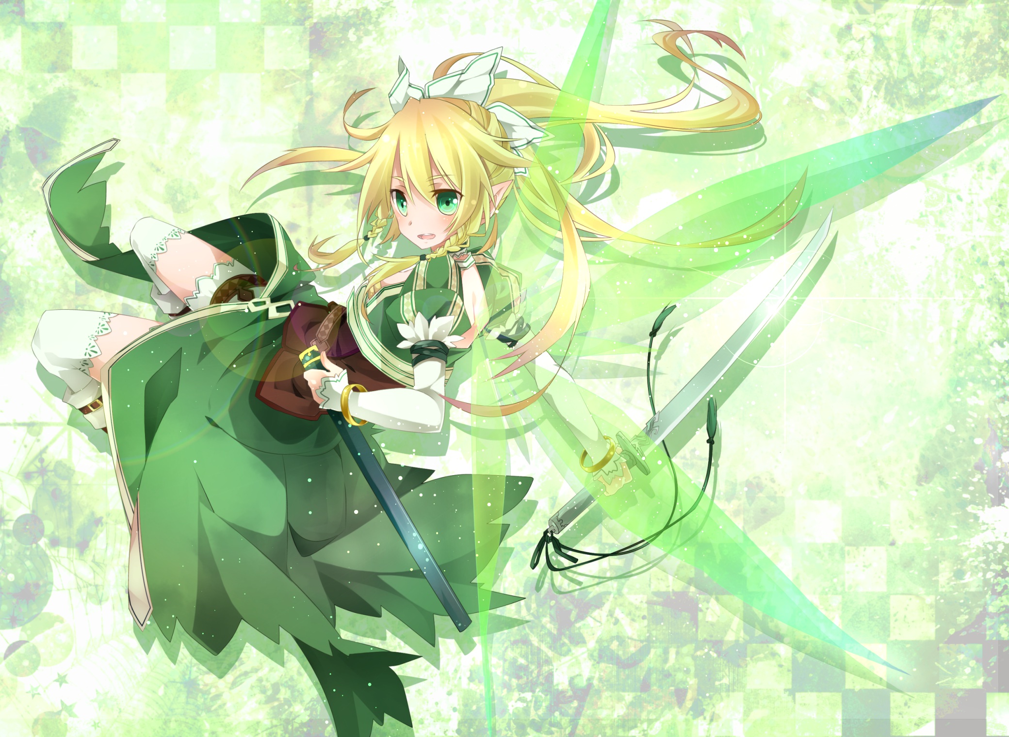 Suguha Kirigaya from Sword Art Online HD Wallpaper