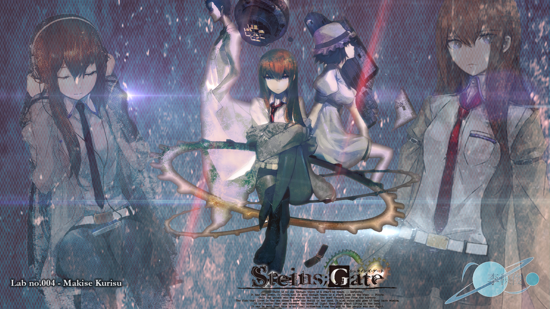 Makise Kurisu from Steins;Gate HD Wallpaper