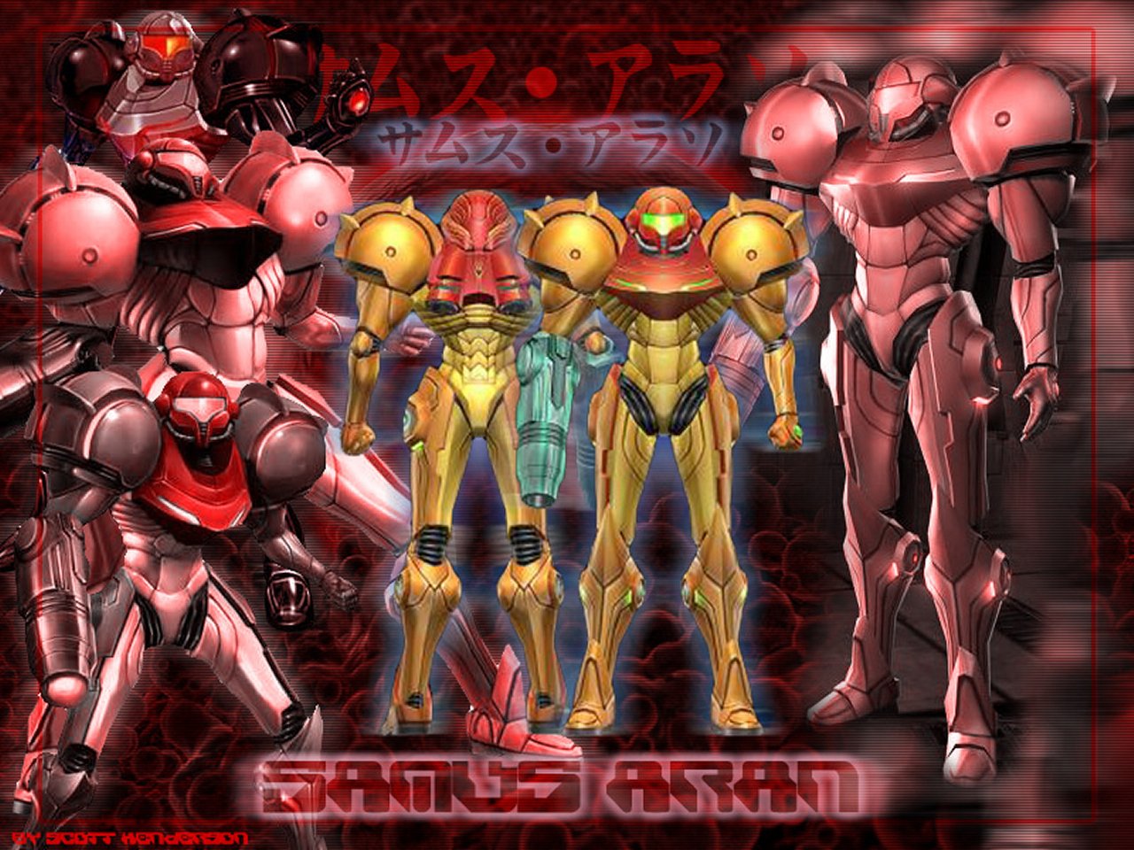 Samus Aran from Metroid HD Wallpaper