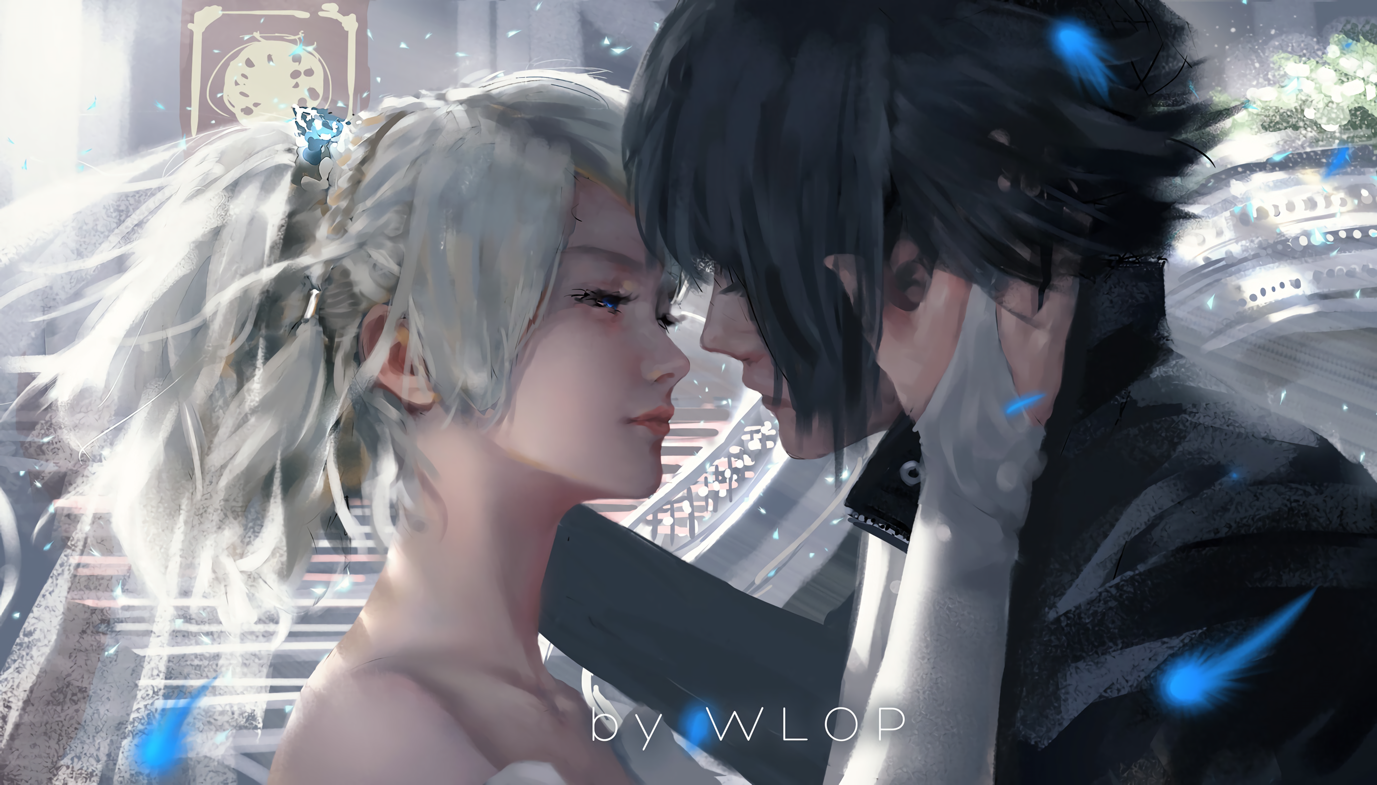 Noctis Lucis Caelum by WLOP HD Wallpaper