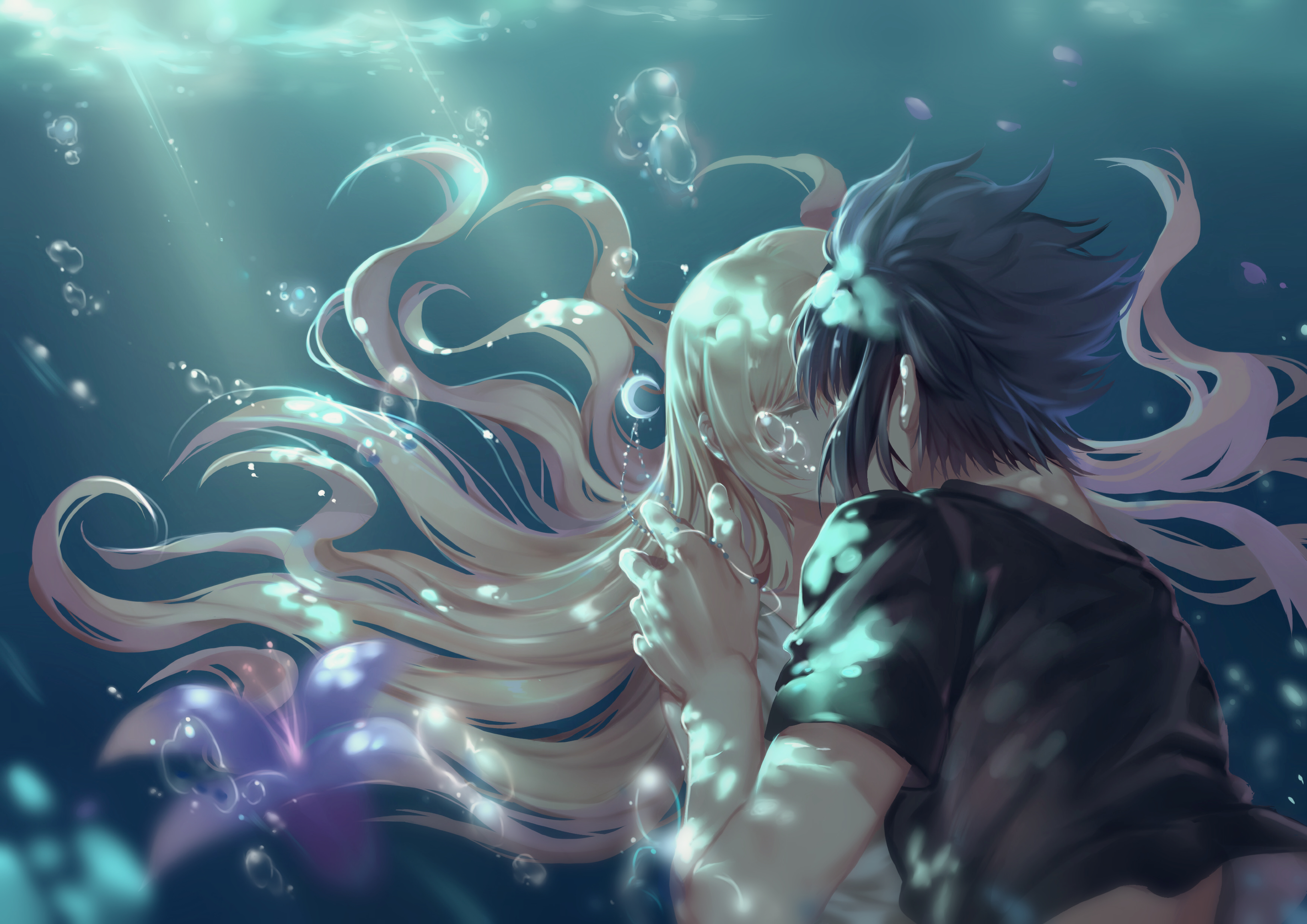 Noctis Lucis Caelum underwater HD Wallpaper