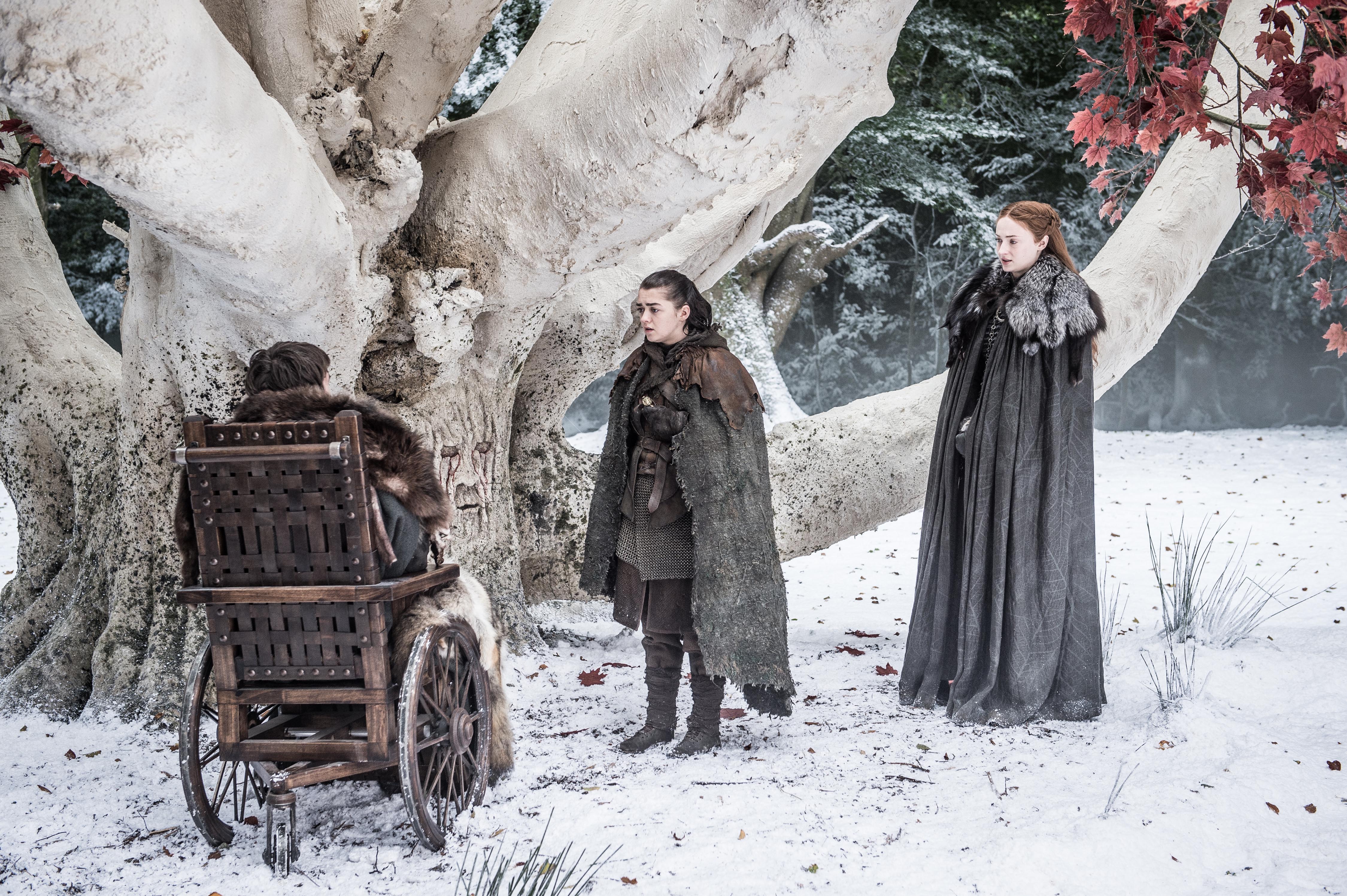 Bran Stark from Game of Thrones in Winter HD Wallpaper