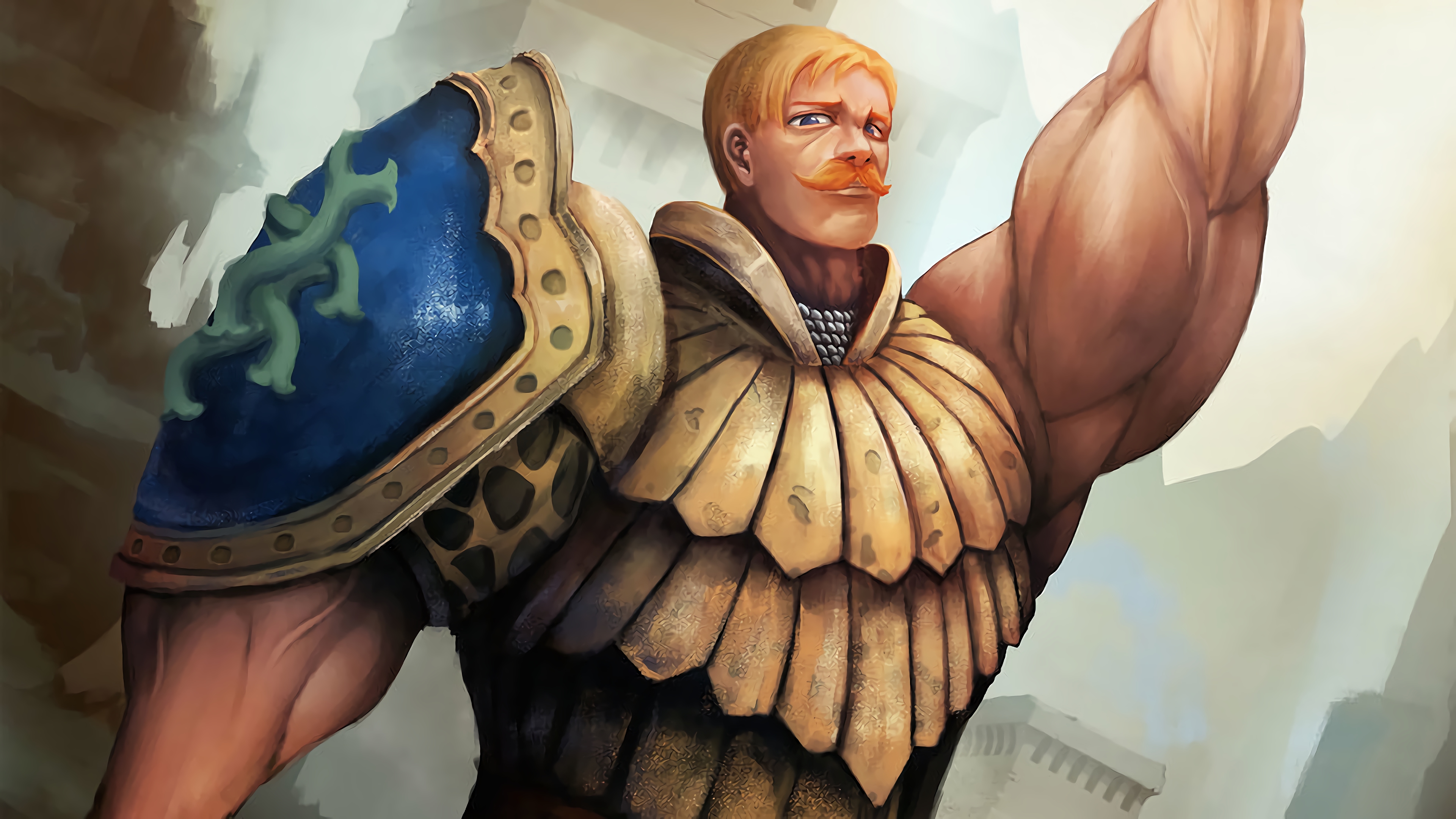 Escanor from The Seven Deadly Sins HD Wallpaper