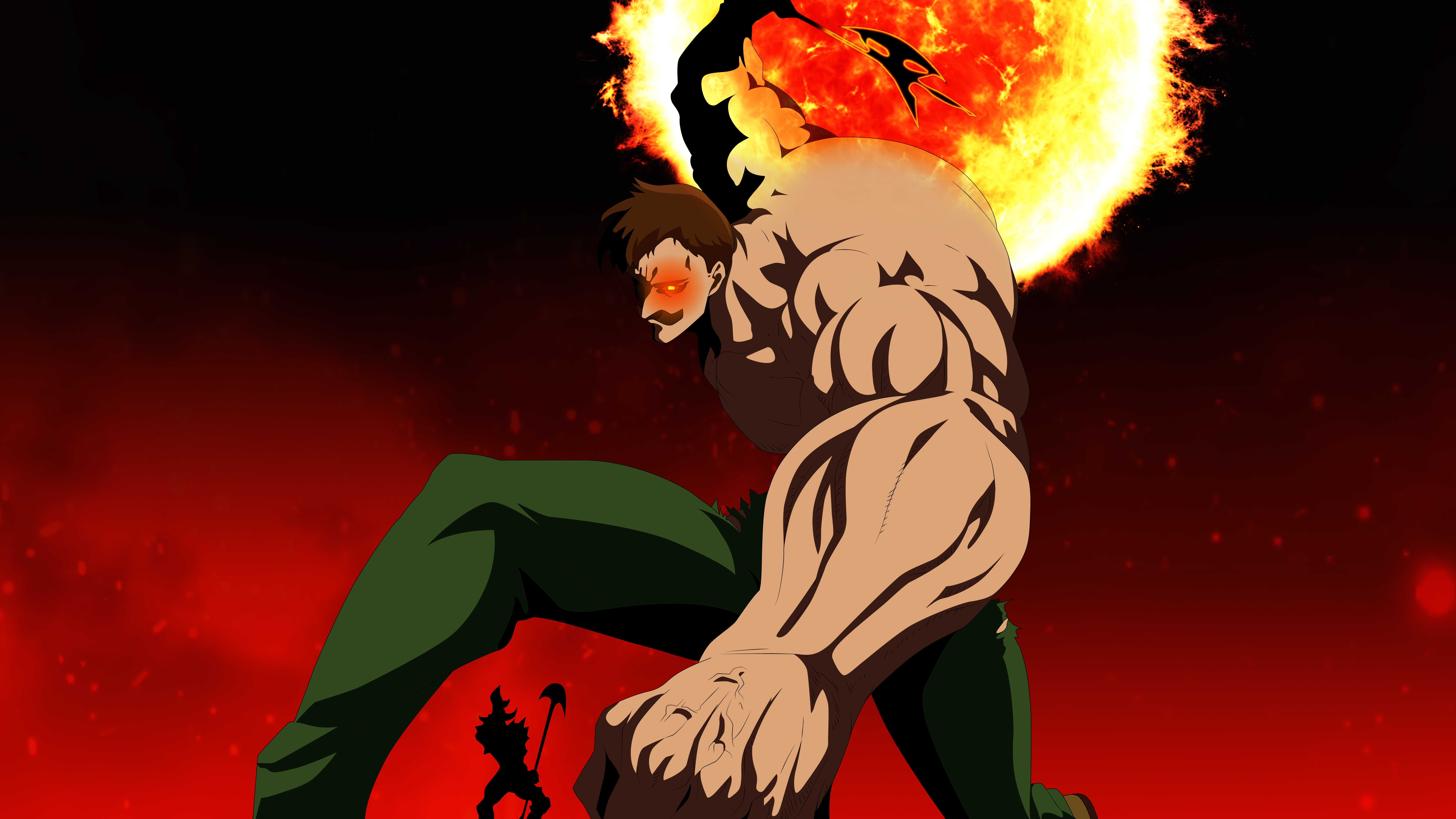 Escanor from The Seven Deadly Sins HD Wallpaper