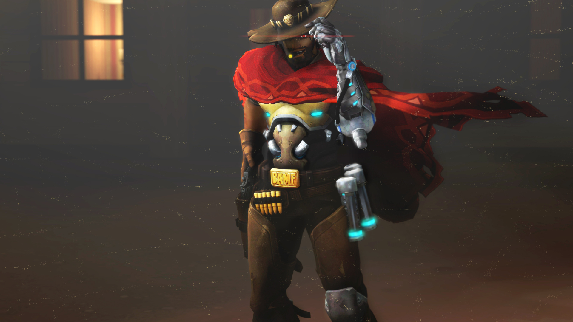 McCree from Overwatch HD Wallpaper