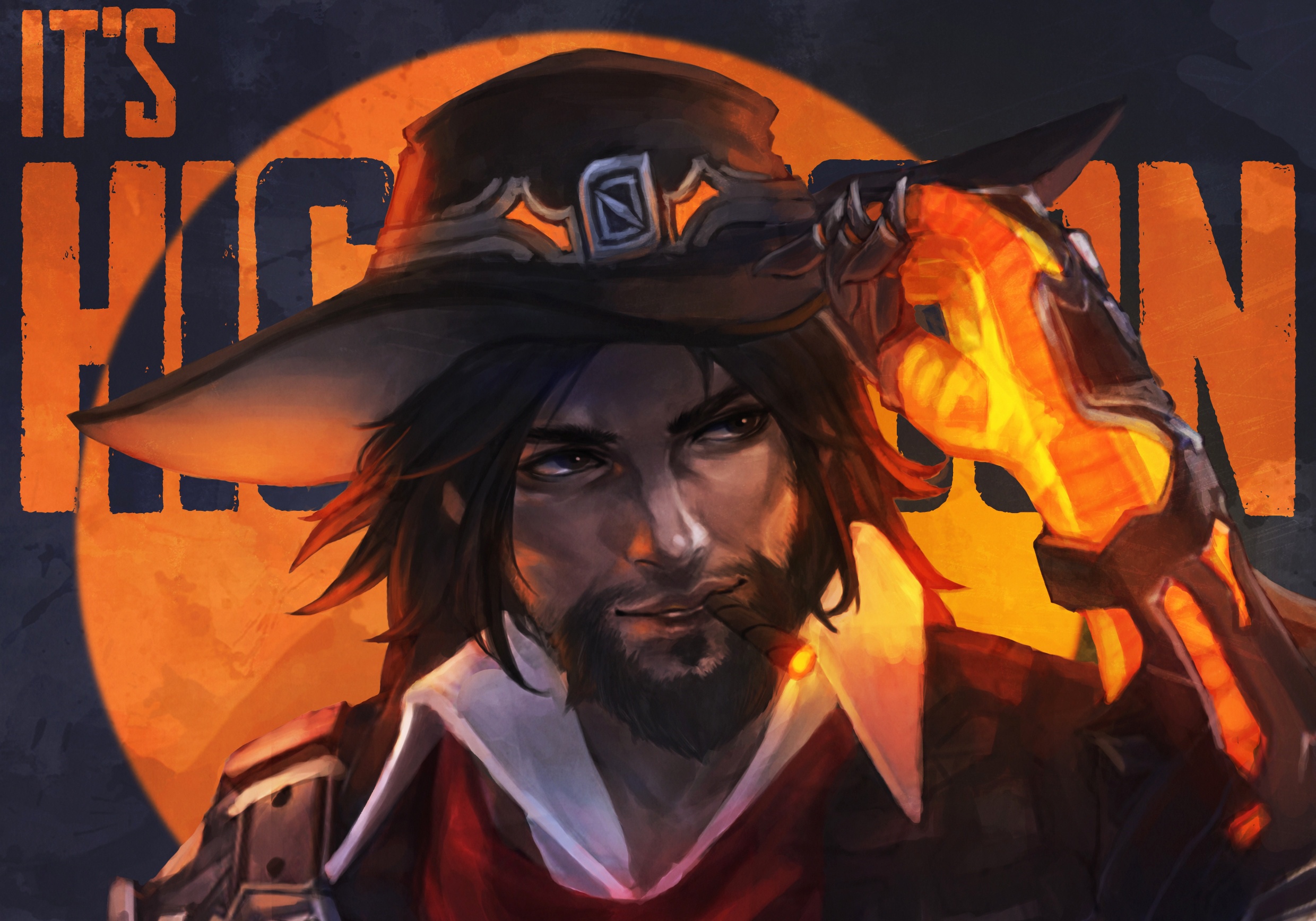 McCree from Overwatch HD Wallpaper