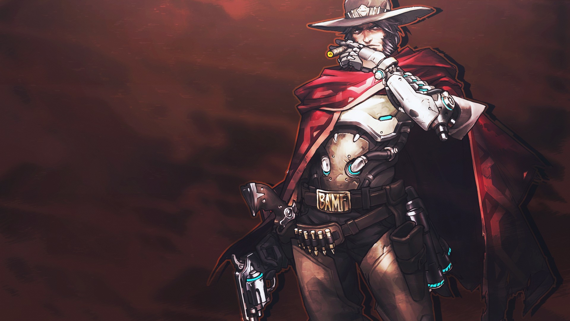 McCree from Overwatch HD Wallpaper
