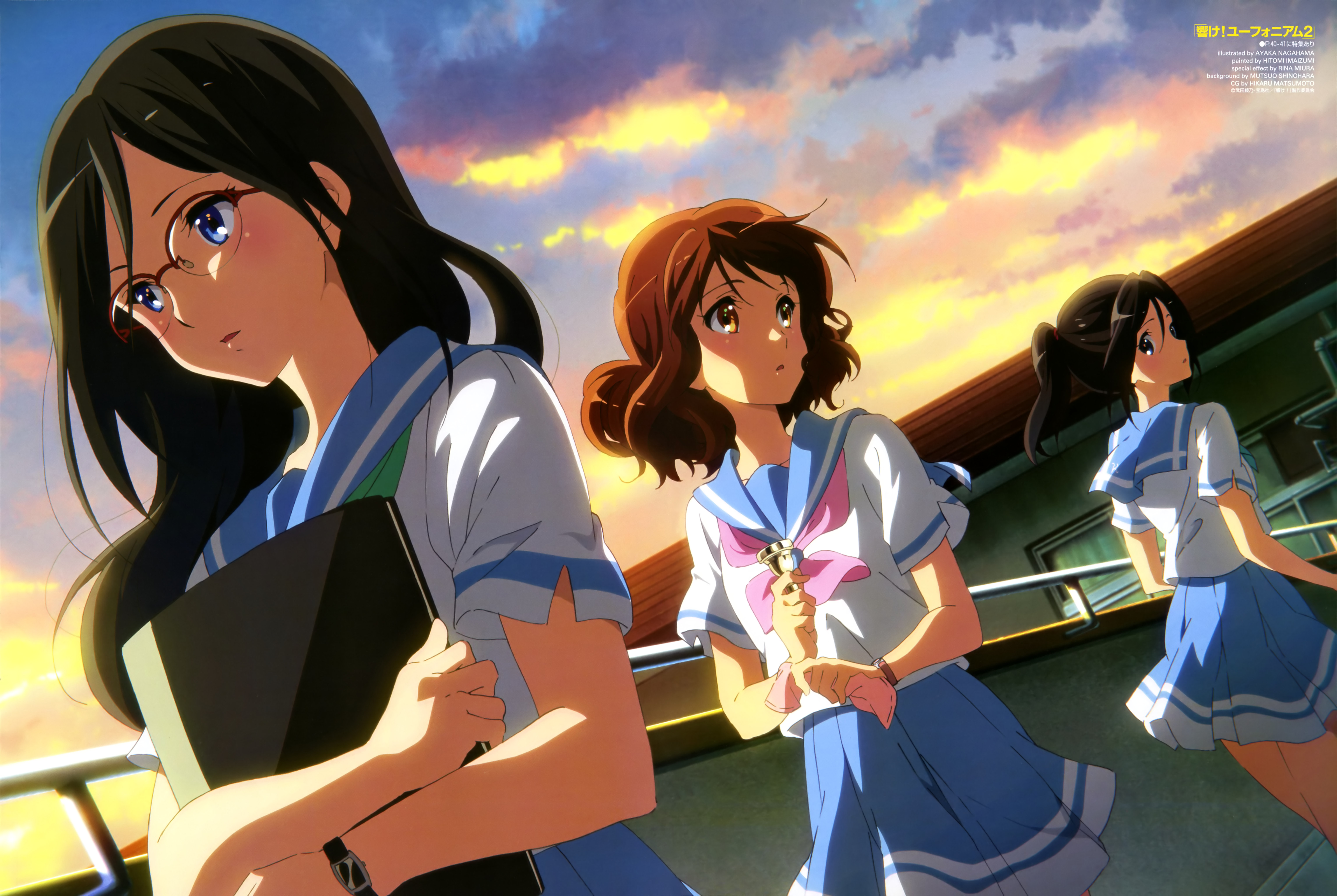 Kumiko Oumae from Sound! Euphonium HD Wallpaper