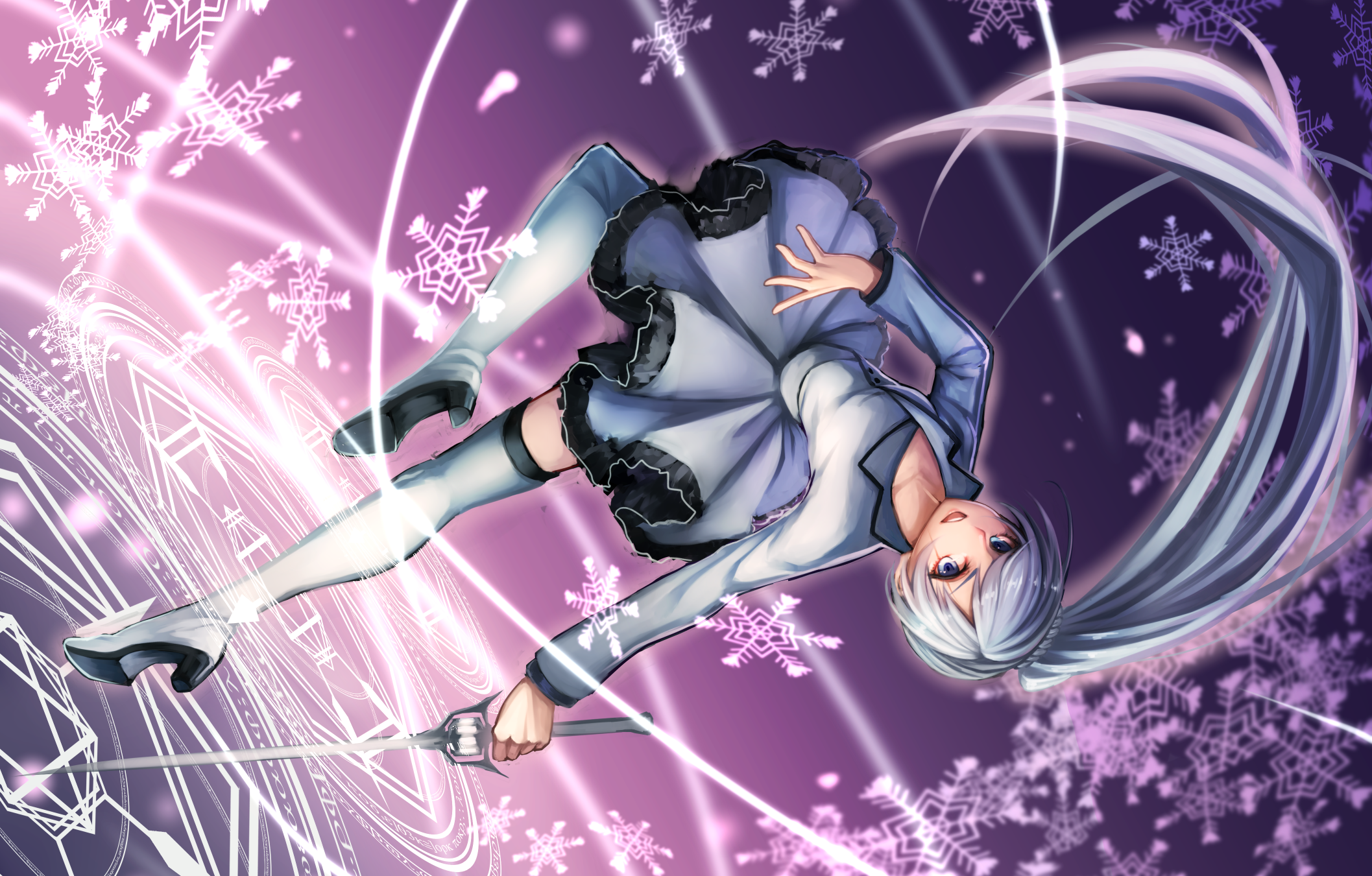 Weiss Schnee from RWBY HD Wallpaper