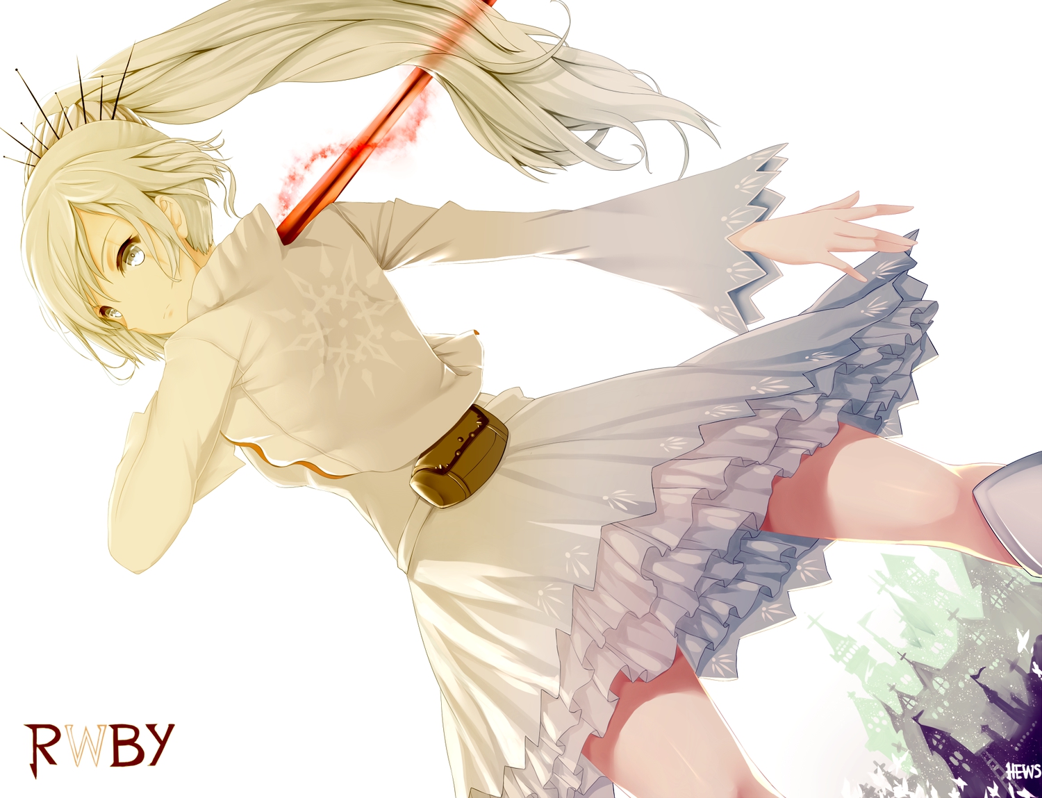Weiss Schnee from RWBY HD Wallpaper