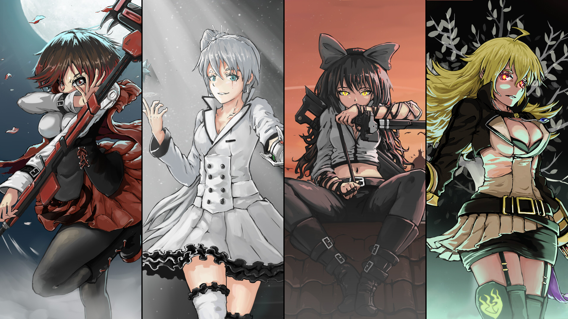 Team RWBY from RWBY HD Wallpaper