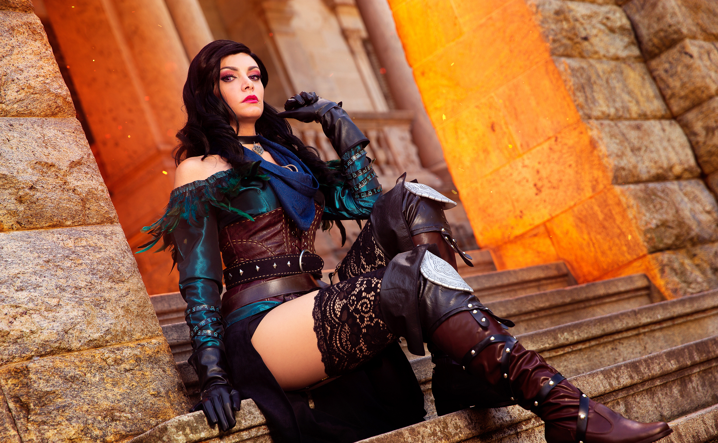 Yennefer of Vengerberg cosplay HD Wallpaper