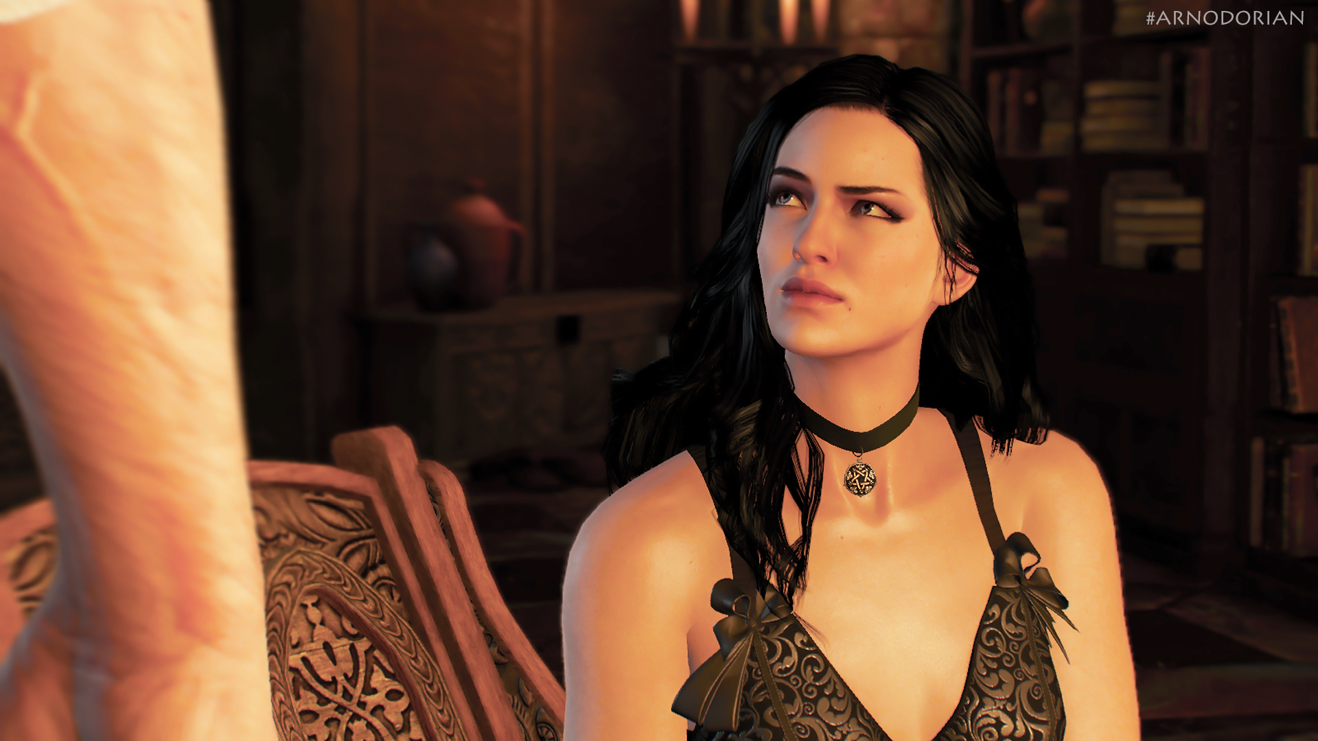 Yennefer of Vengerberg from The Witcher HD Wallpaper