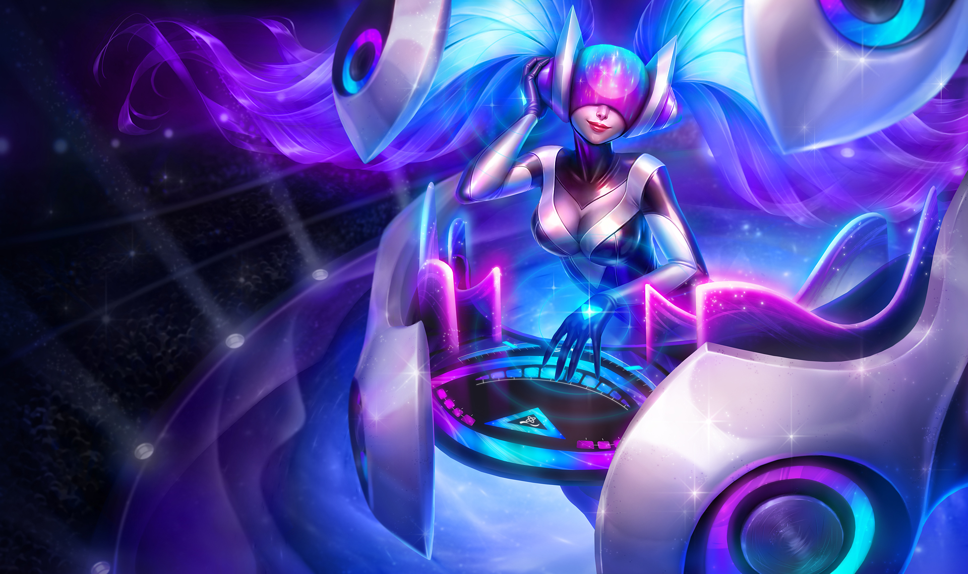 DJ Sona from League of Legends HD Wallpaper