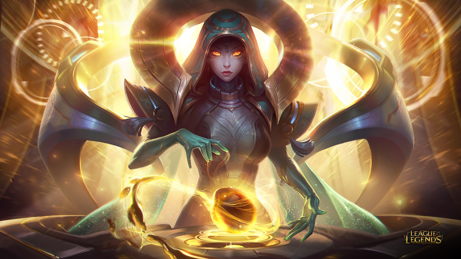 Sona from League of Legends HD Wallpaper
