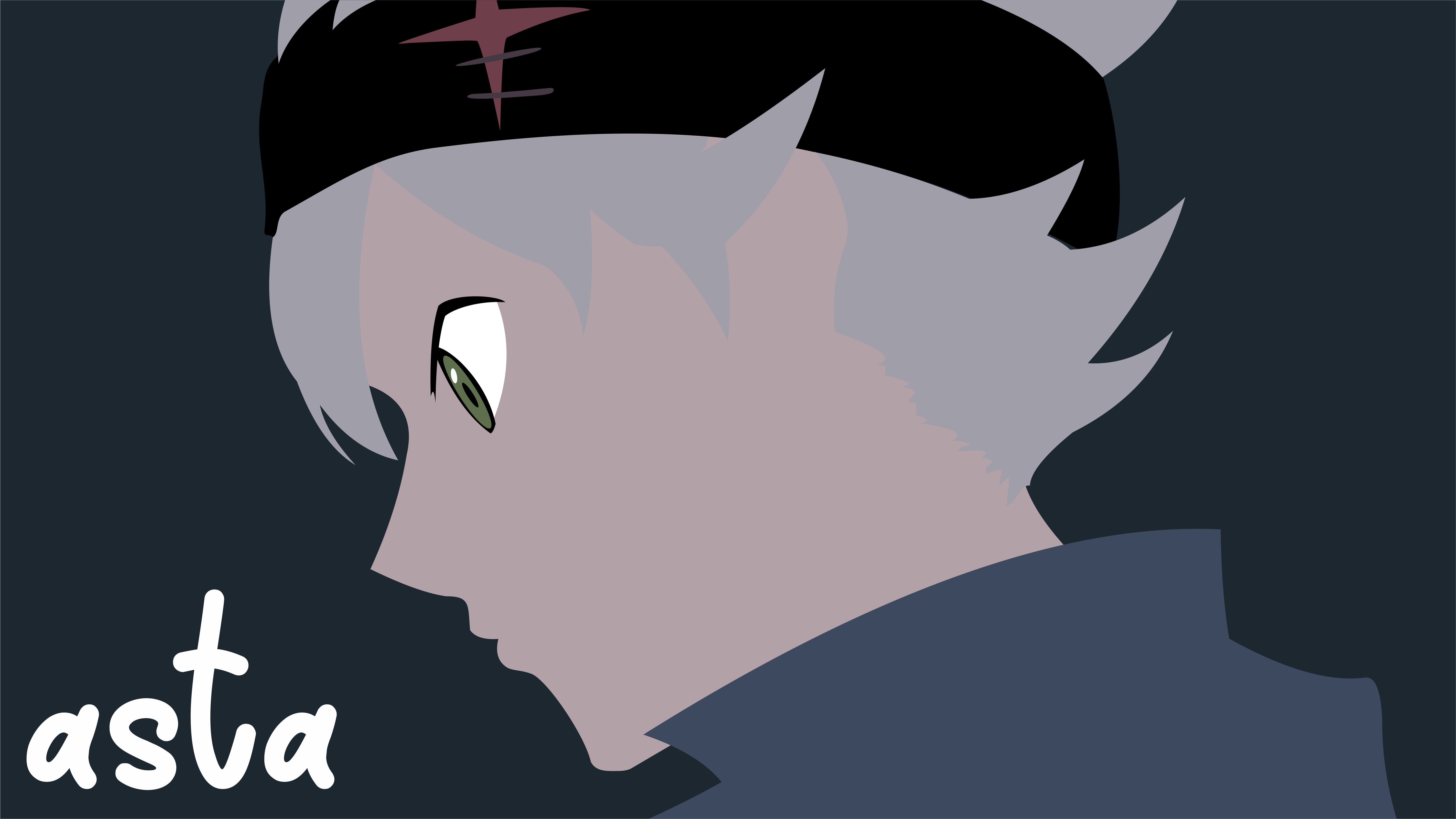 Asta from Black Clover HD Wallpaper