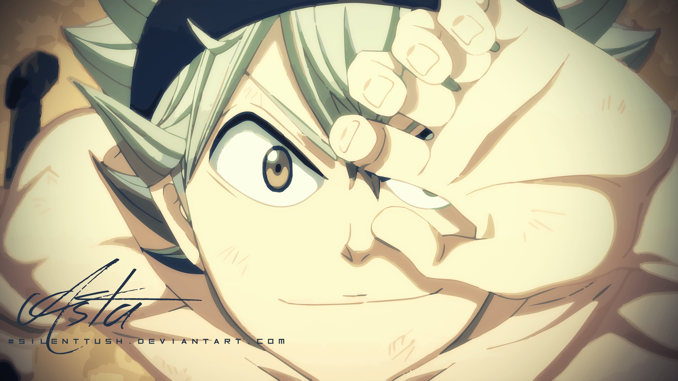 Asta from Black Clover HD Wallpaper
