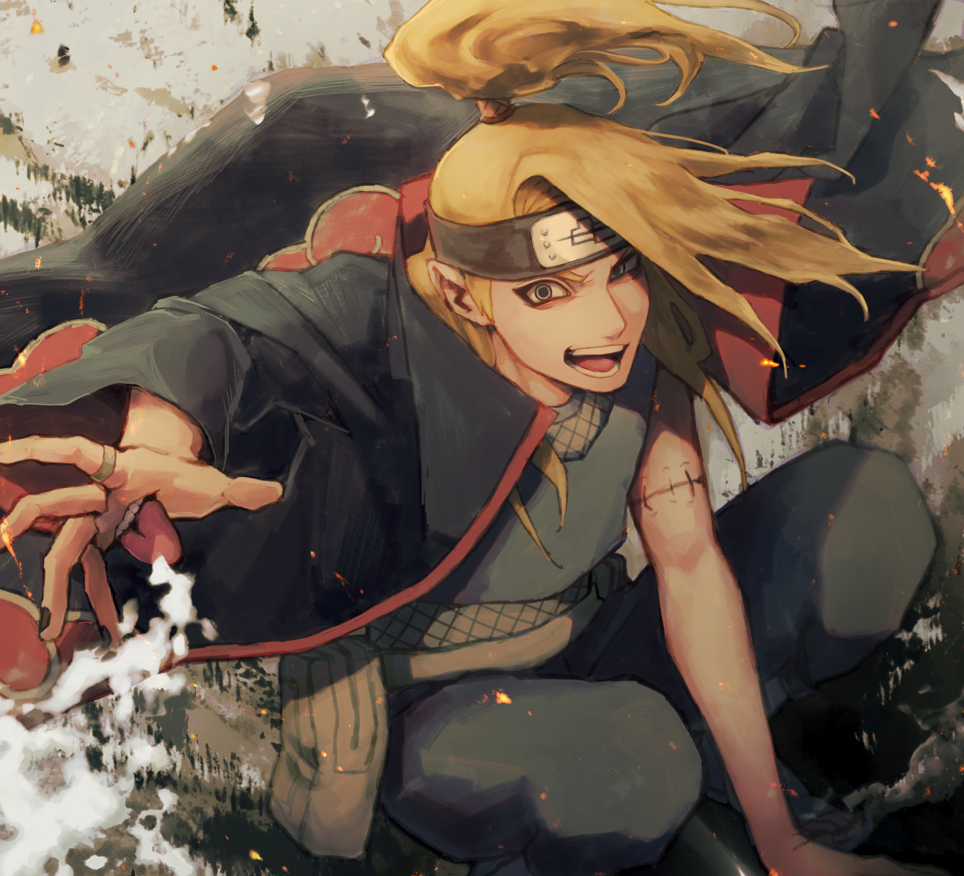 Deidara from Naruto HD Wallpaper