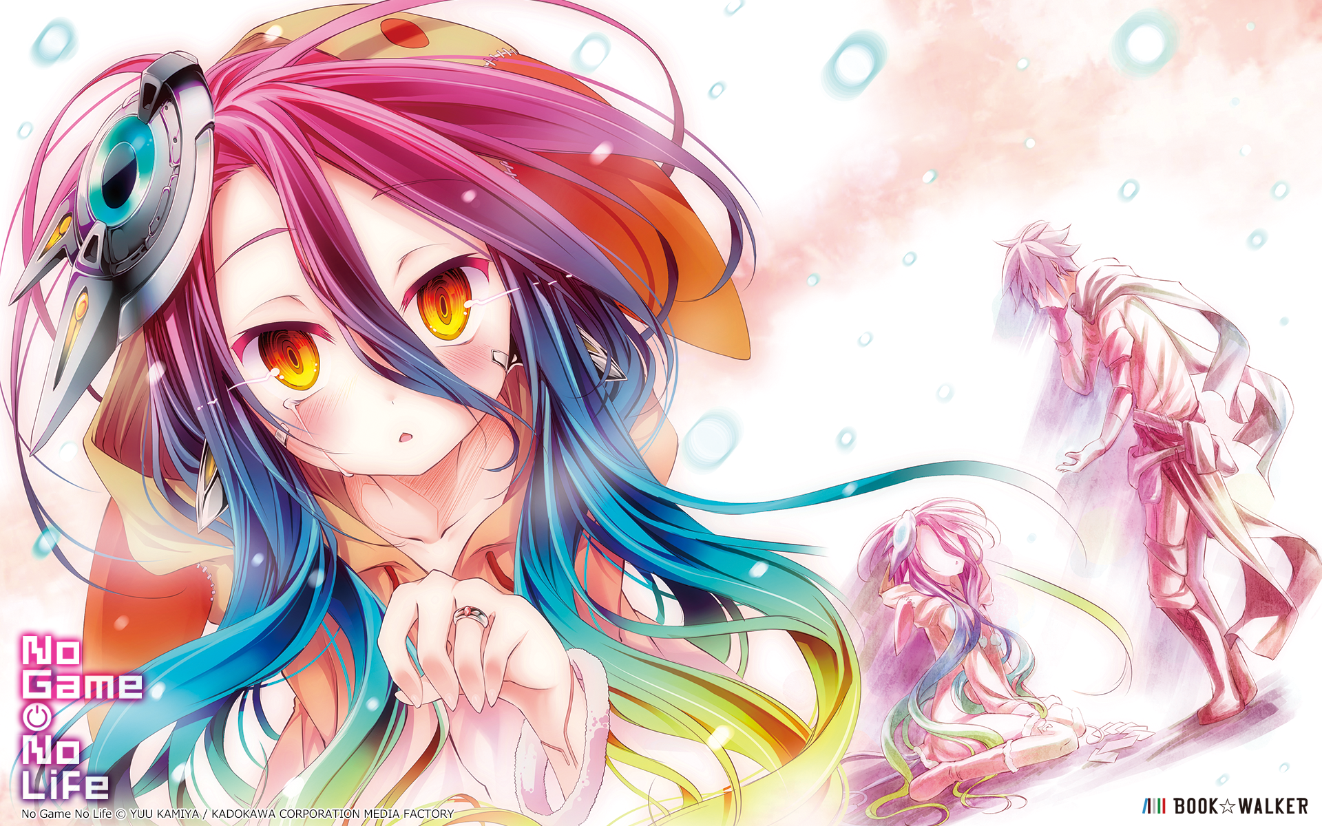 Shiro and Shuvi from No Game No Life HD Wallpaper