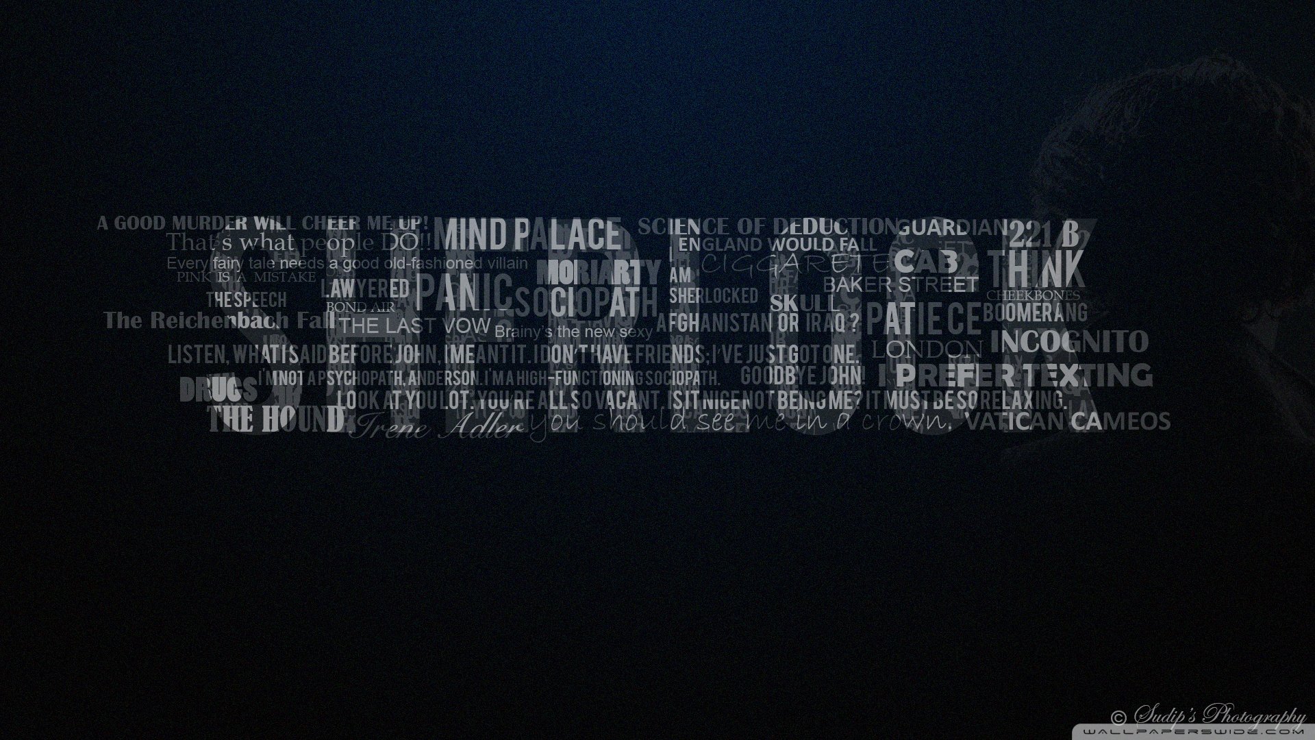 Sherlock Holmes Quotes HD Wallpaper