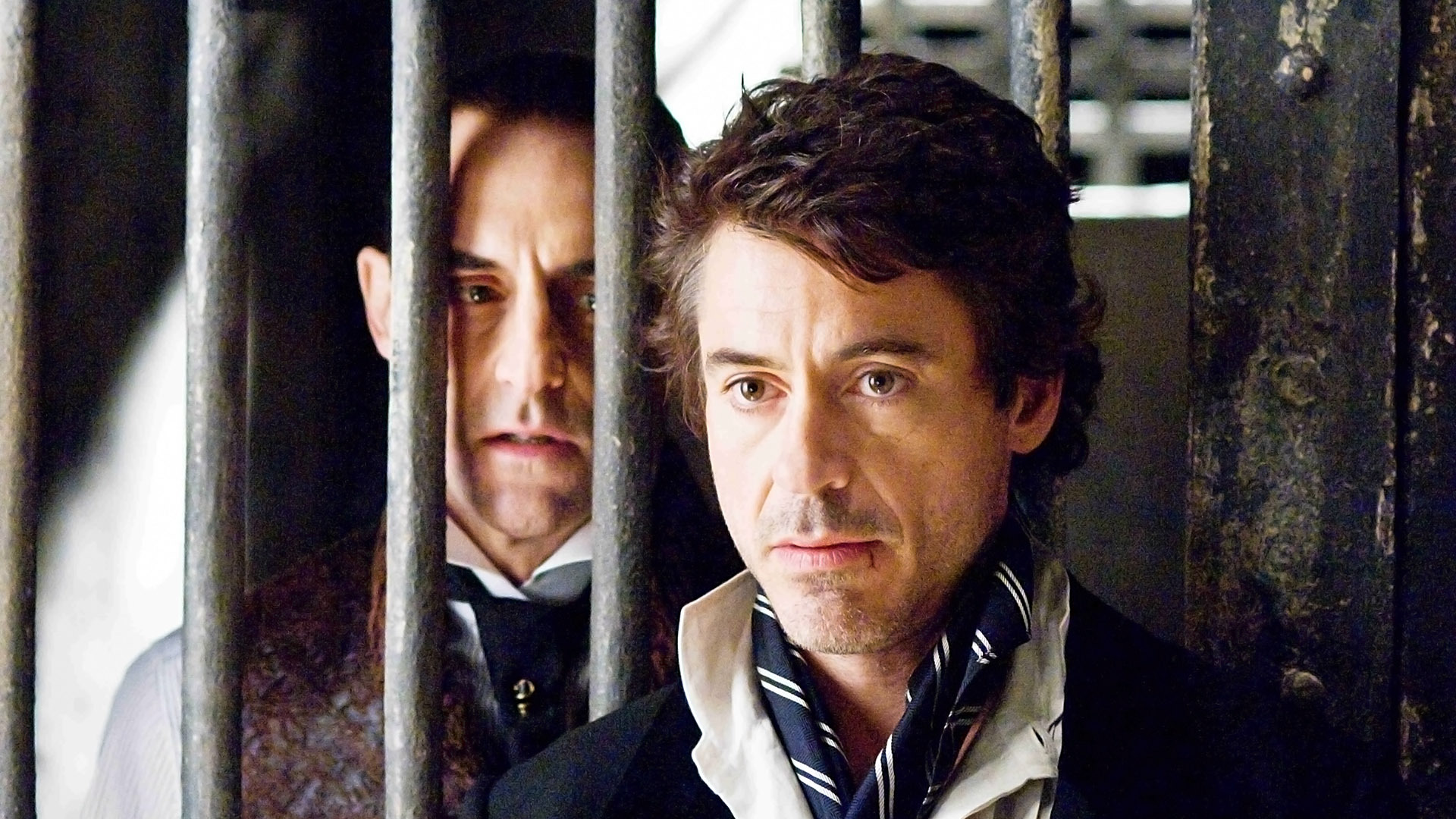 Sherlock Holmes behind bars HD Wallpaper