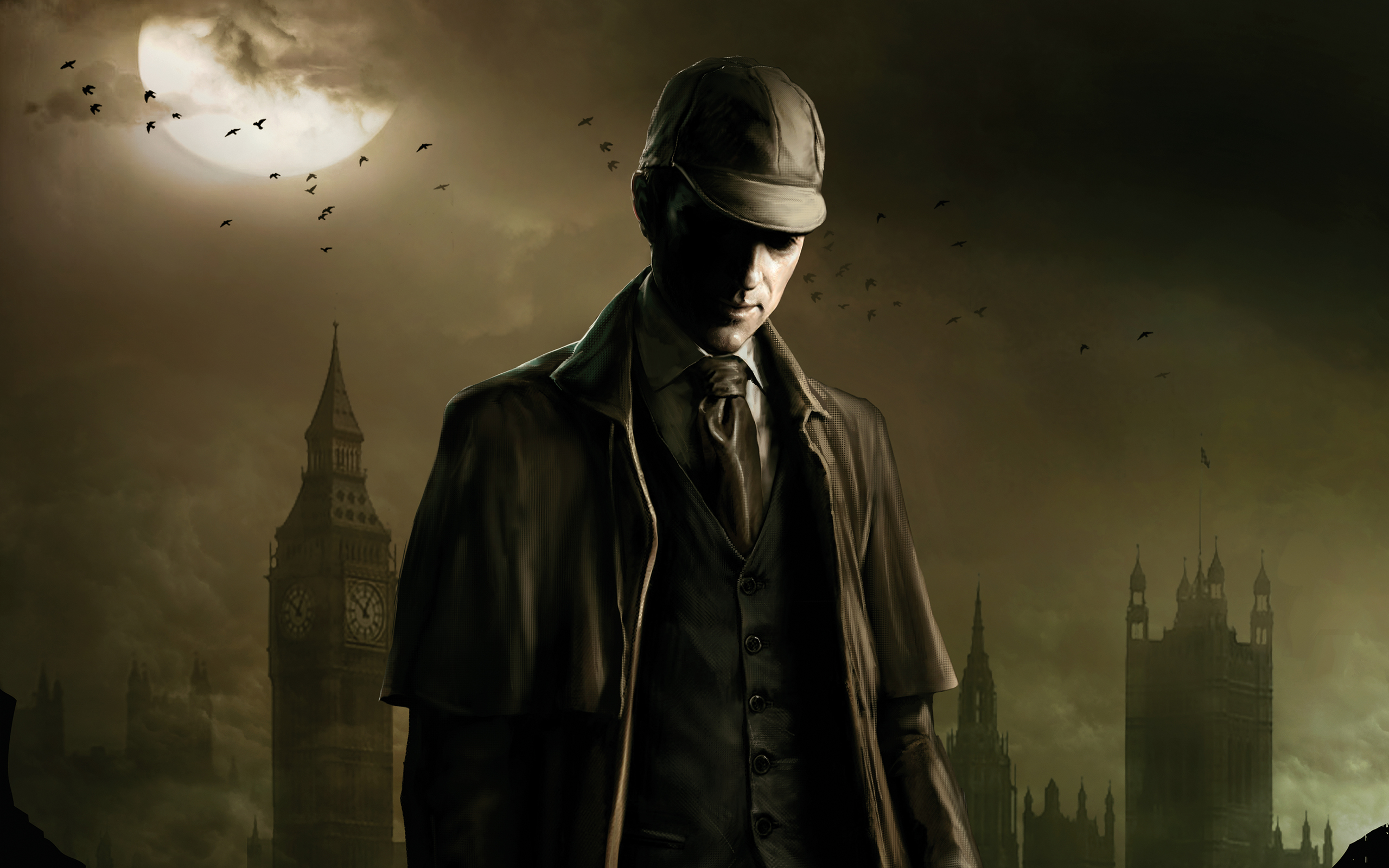 Sherlock Holmes in London HD Wallpaper