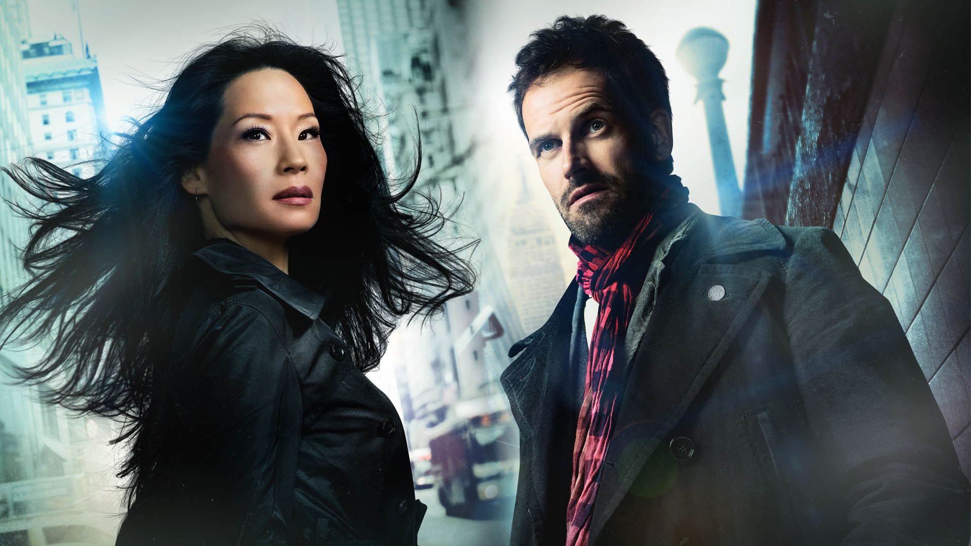 Joan Watson and Sherlock Holmes from Elementary HD Wallpaper