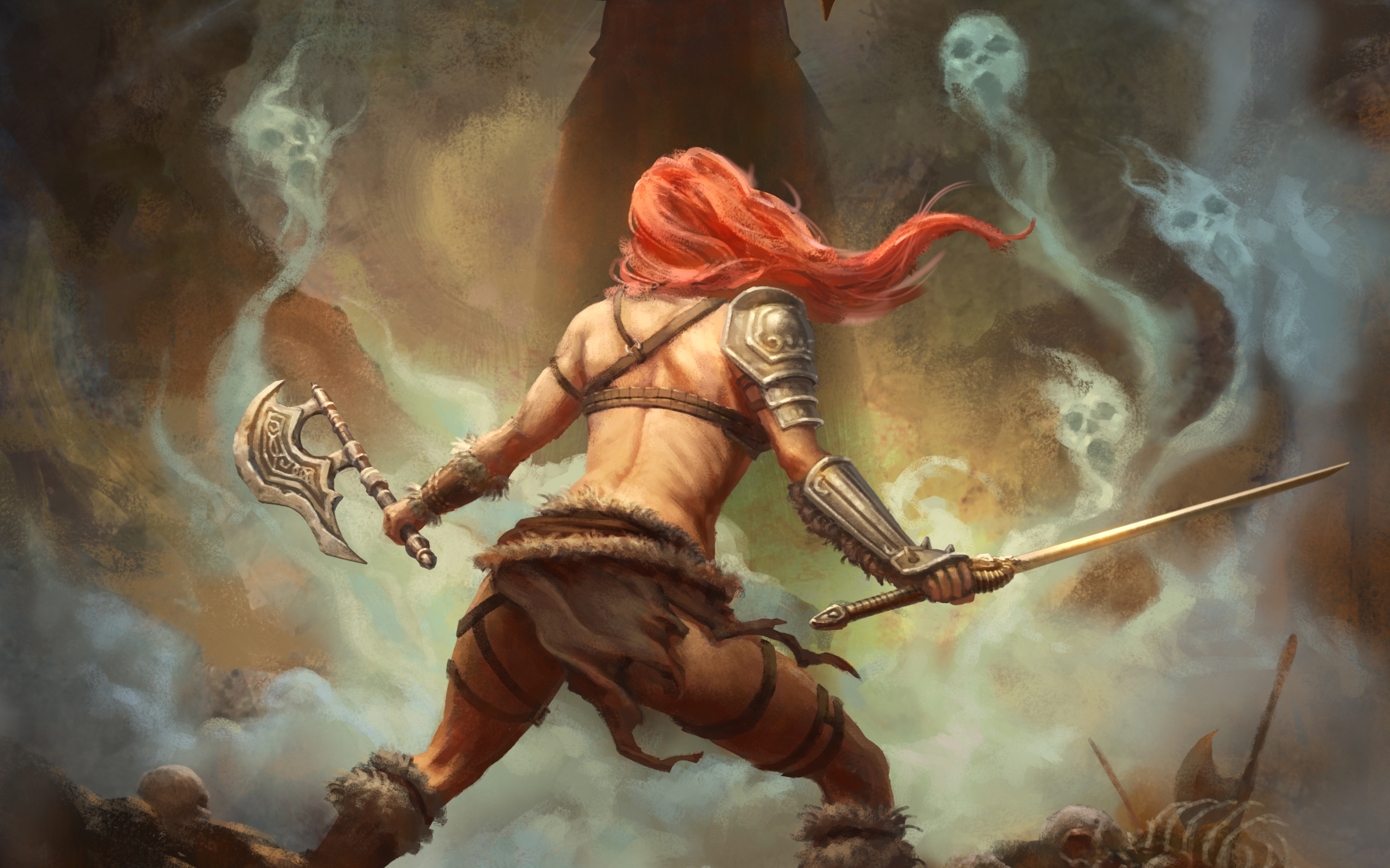 Barbarian from Diablo III HD Wallpaper
