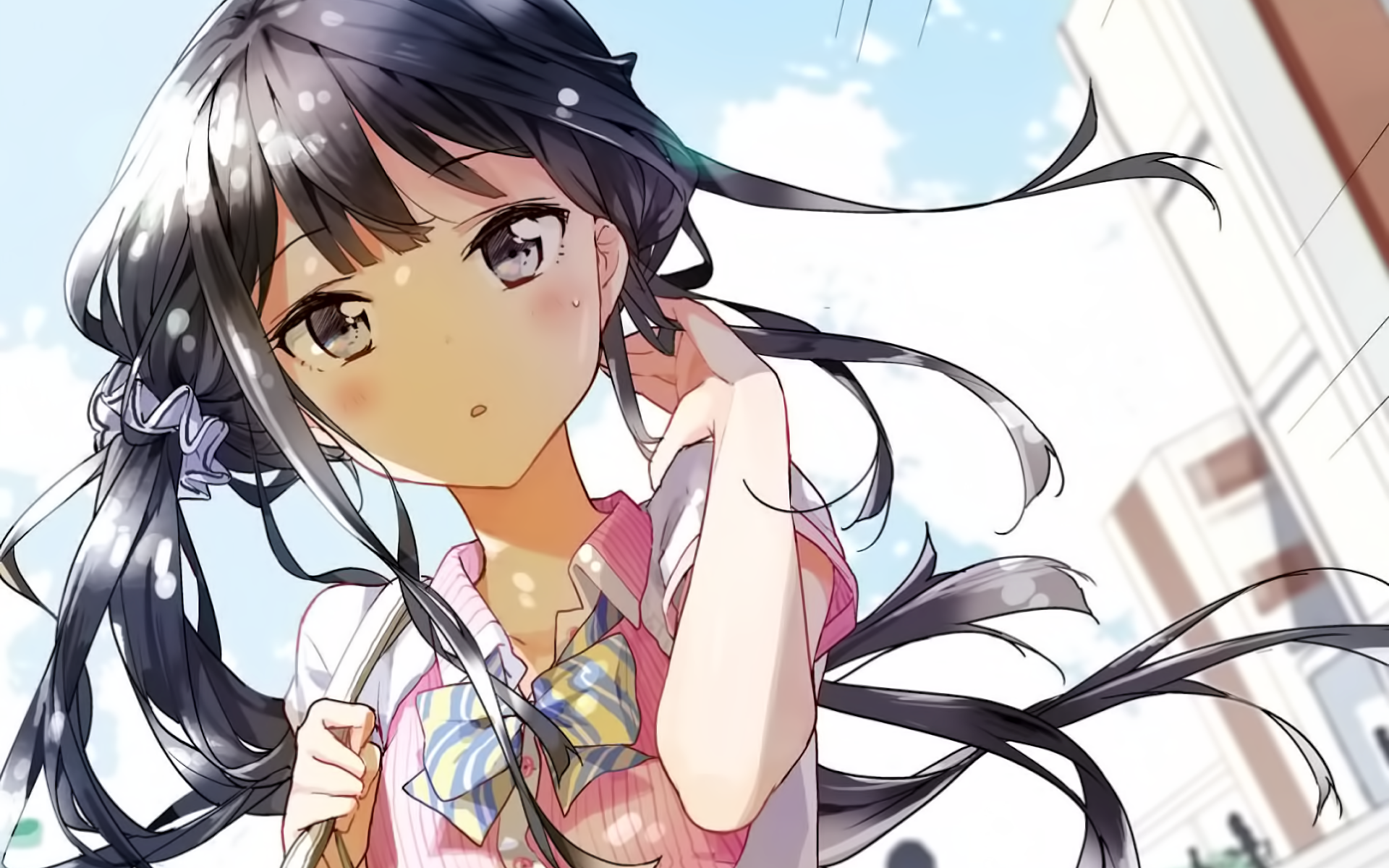 Aki Adagaki from Masamune-kun's Revenge HD Wallpaper