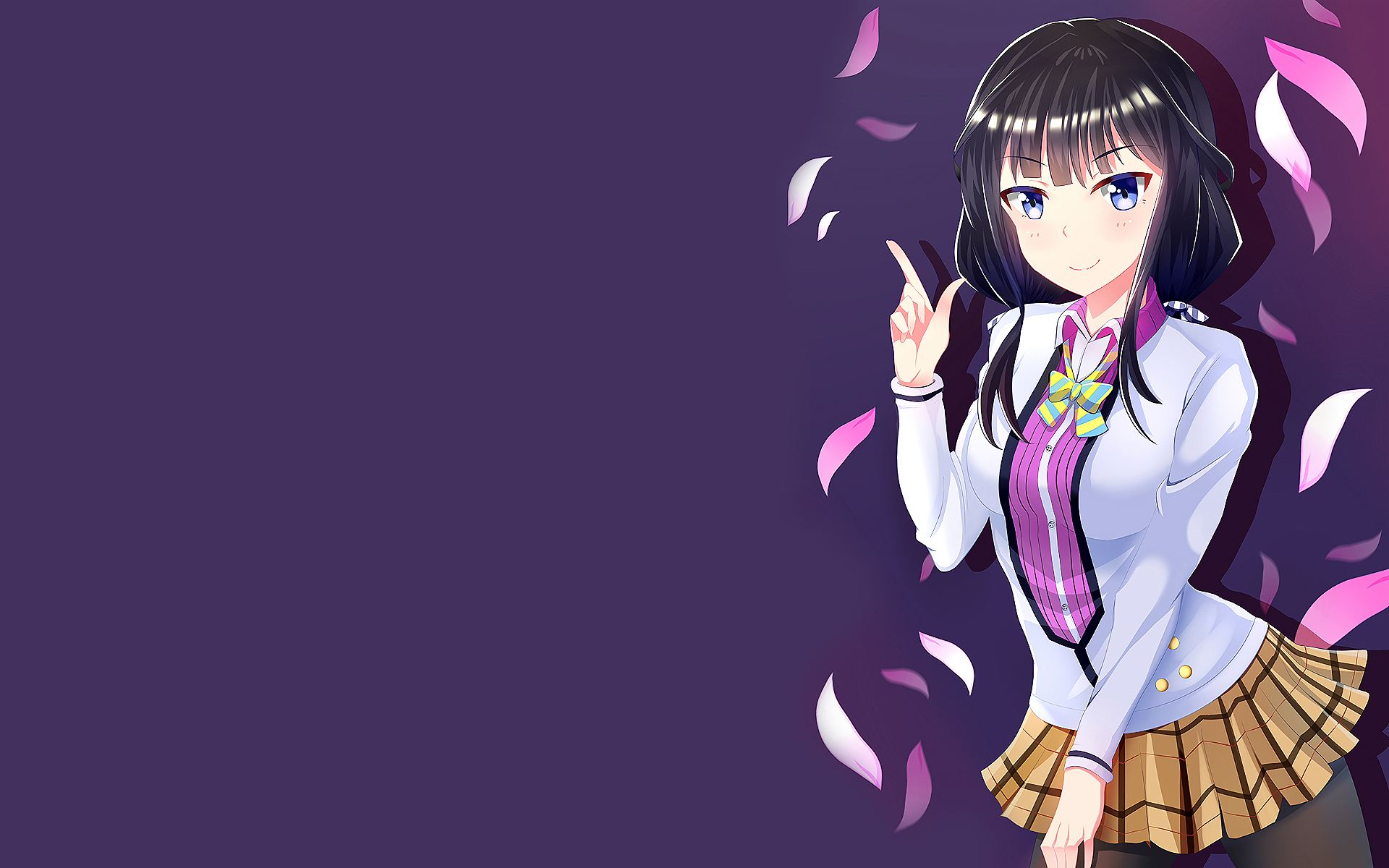 Aki Adagaki from The Troubled Life of Psychic Eliza HD Wallpaper