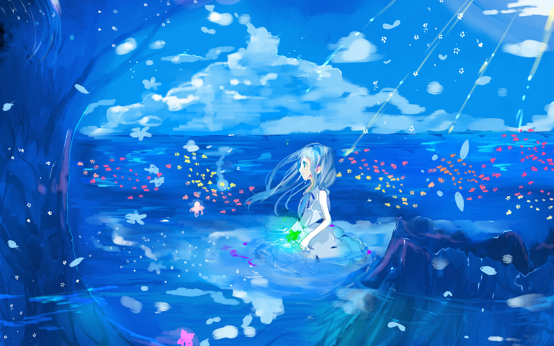Menma from Anohana: The Flower We Saw That Day HD Wallpaper