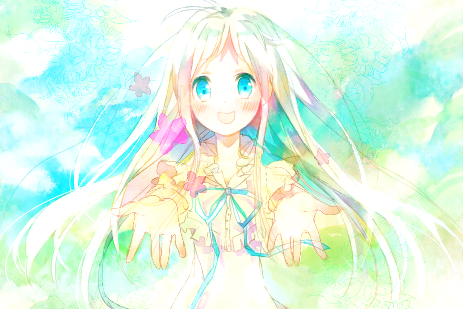 Meiko Honma from Anohana HD Wallpaper