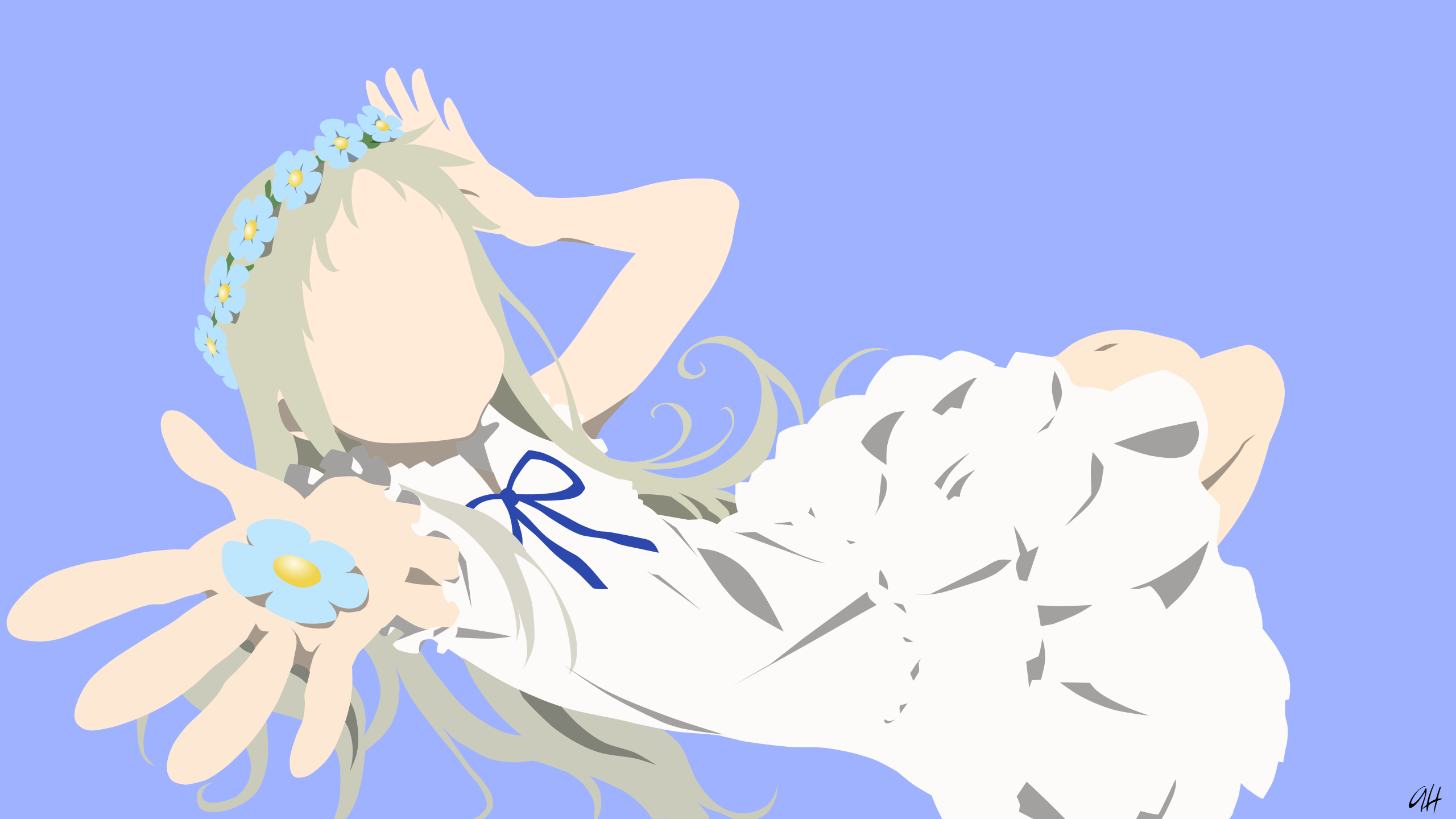 Menma from Anohana: The Flower We Saw That Day HD Wallpaper