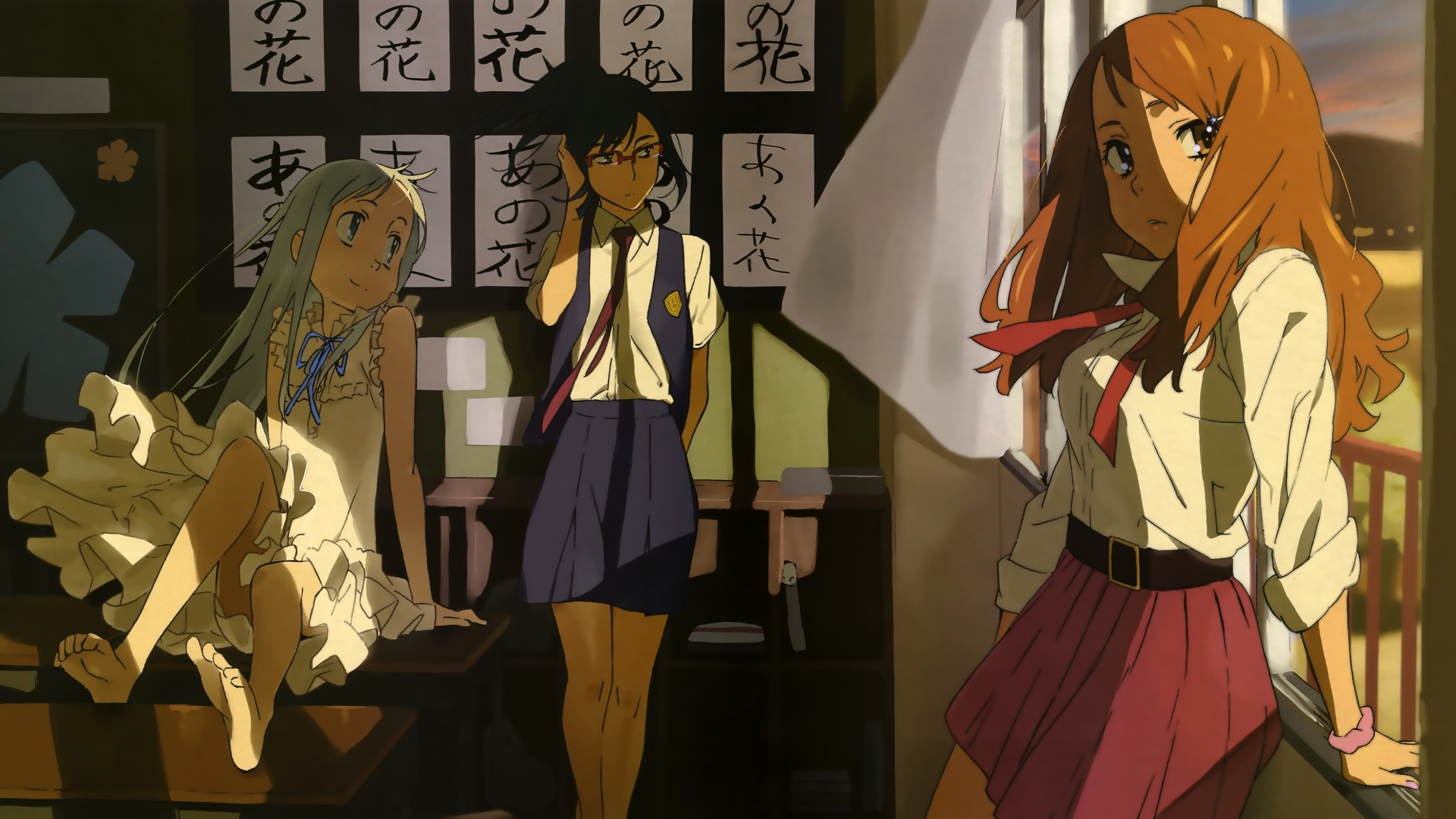 Anohana: The Flower We Saw That Day HD Wallpaper